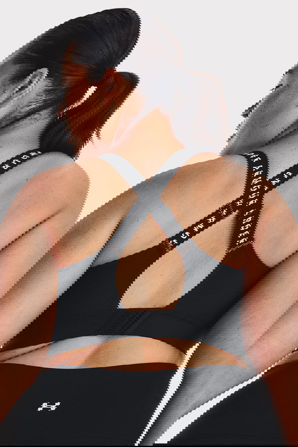 UA Infinity Mid Covered - Black - workoutbrands.com