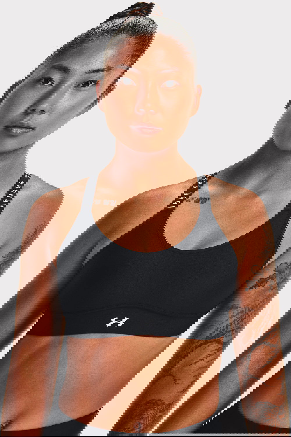 UA Infinity Mid Covered - Black - workoutbrands.com