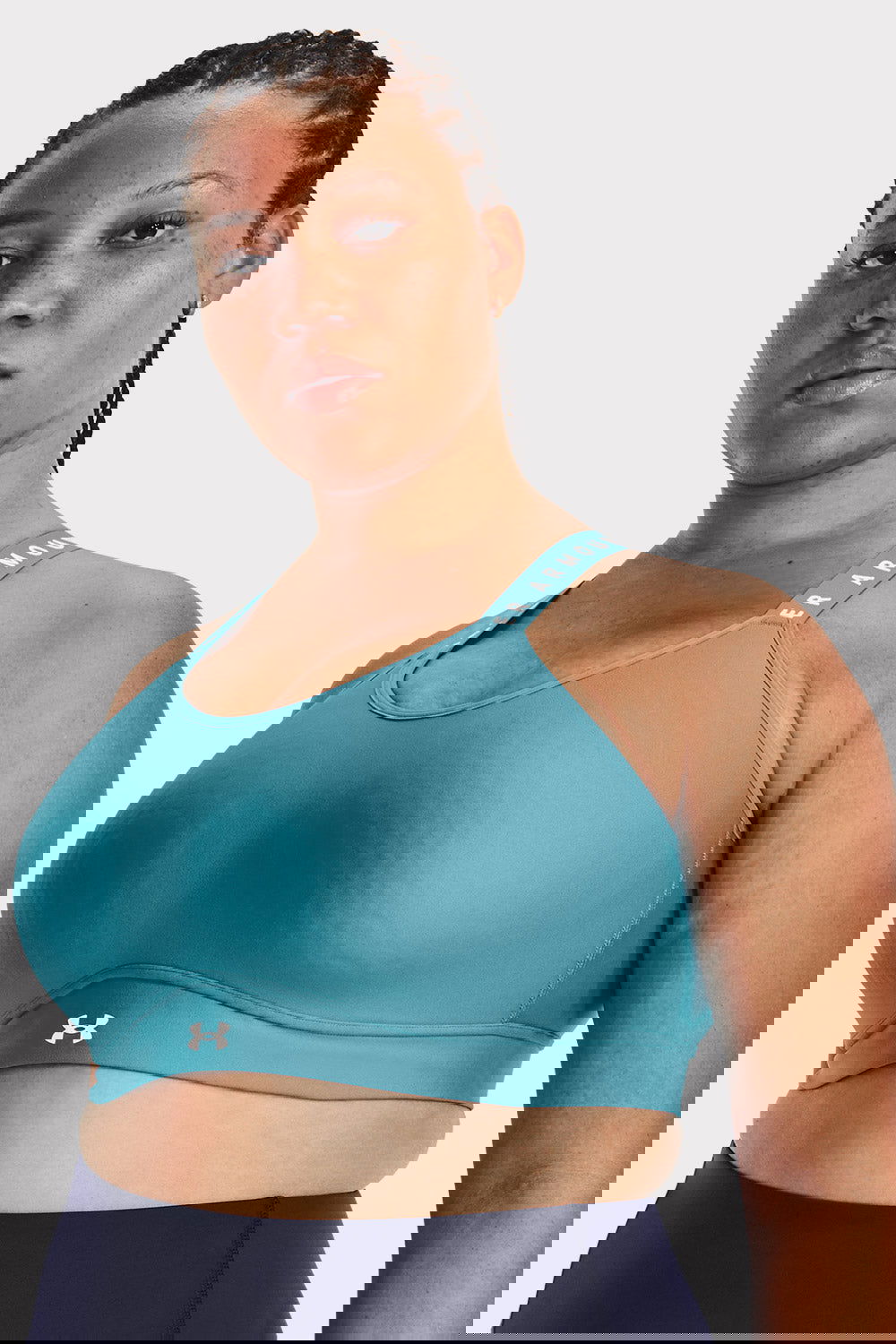 UA Infinity Mid Covered - Glacier Blue - workoutbrands.com