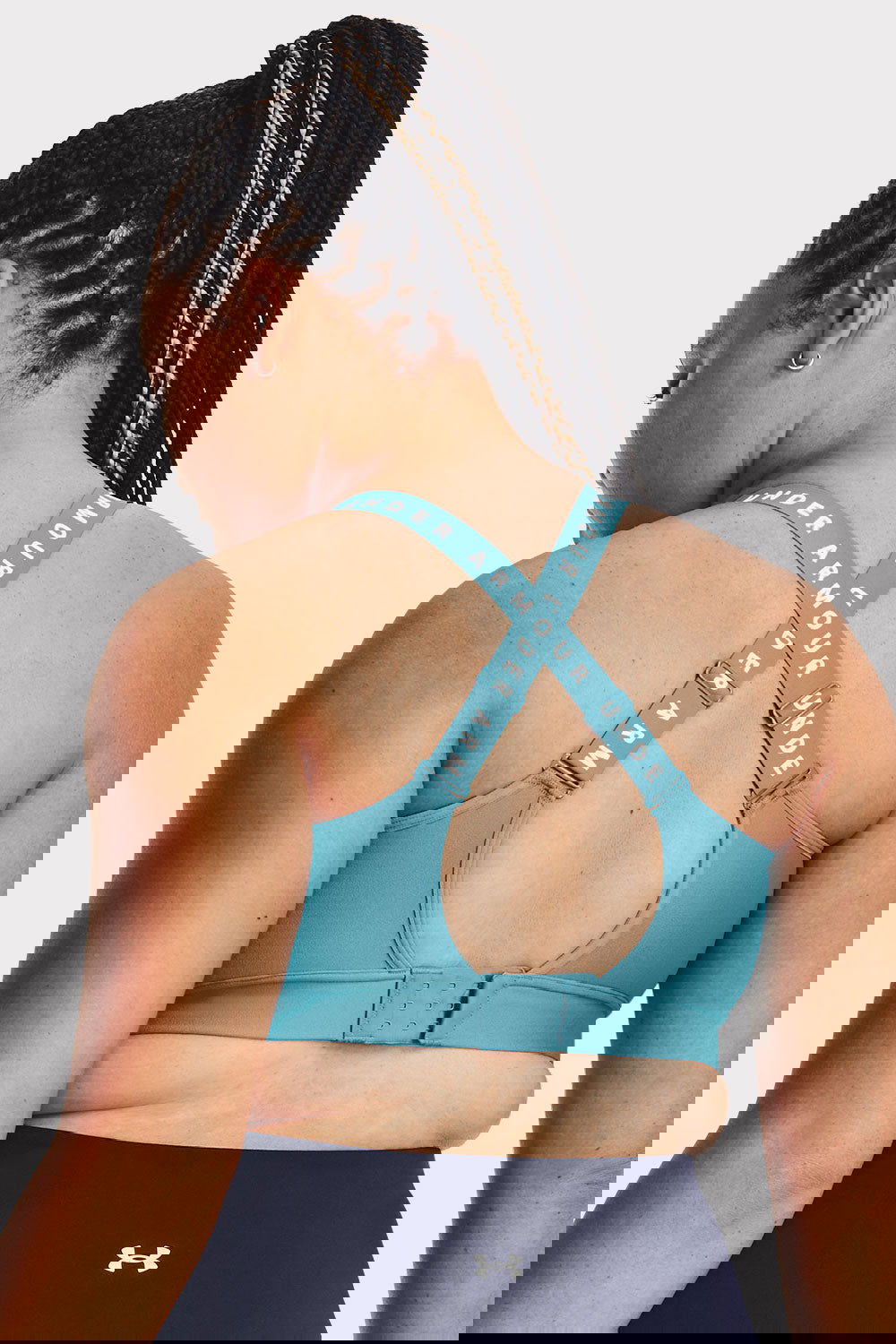 UA Infinity Mid Covered - Glacier Blue - workoutbrands.com