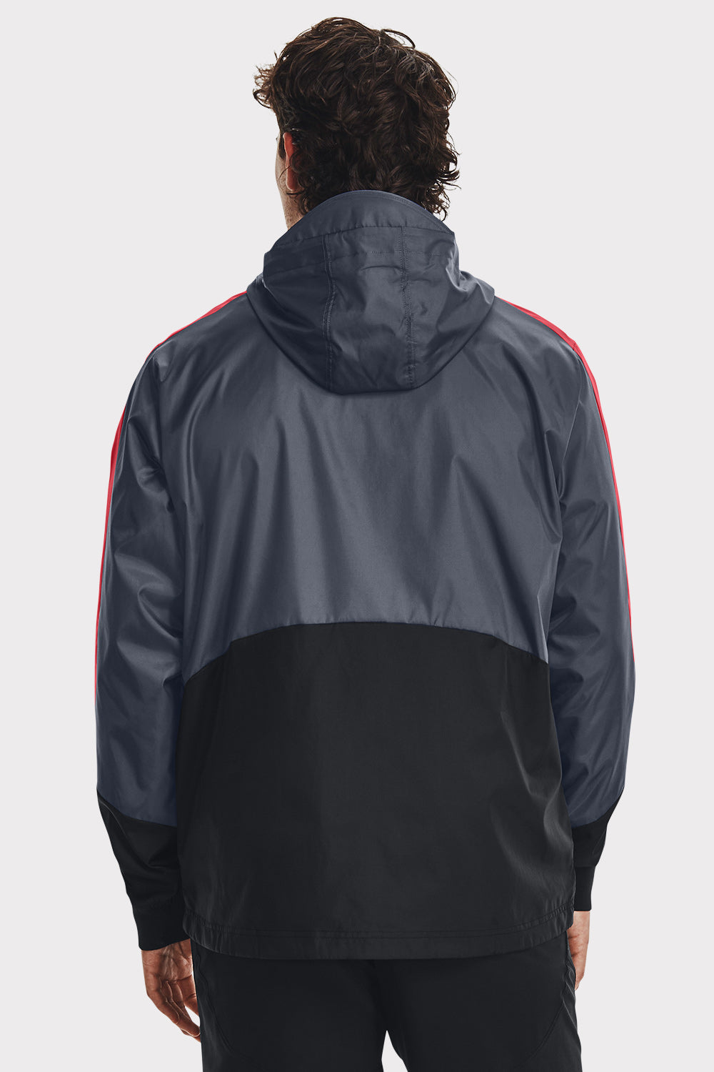 UA Legacy Windbreaker - Downpour Gray - workoutbrands.com