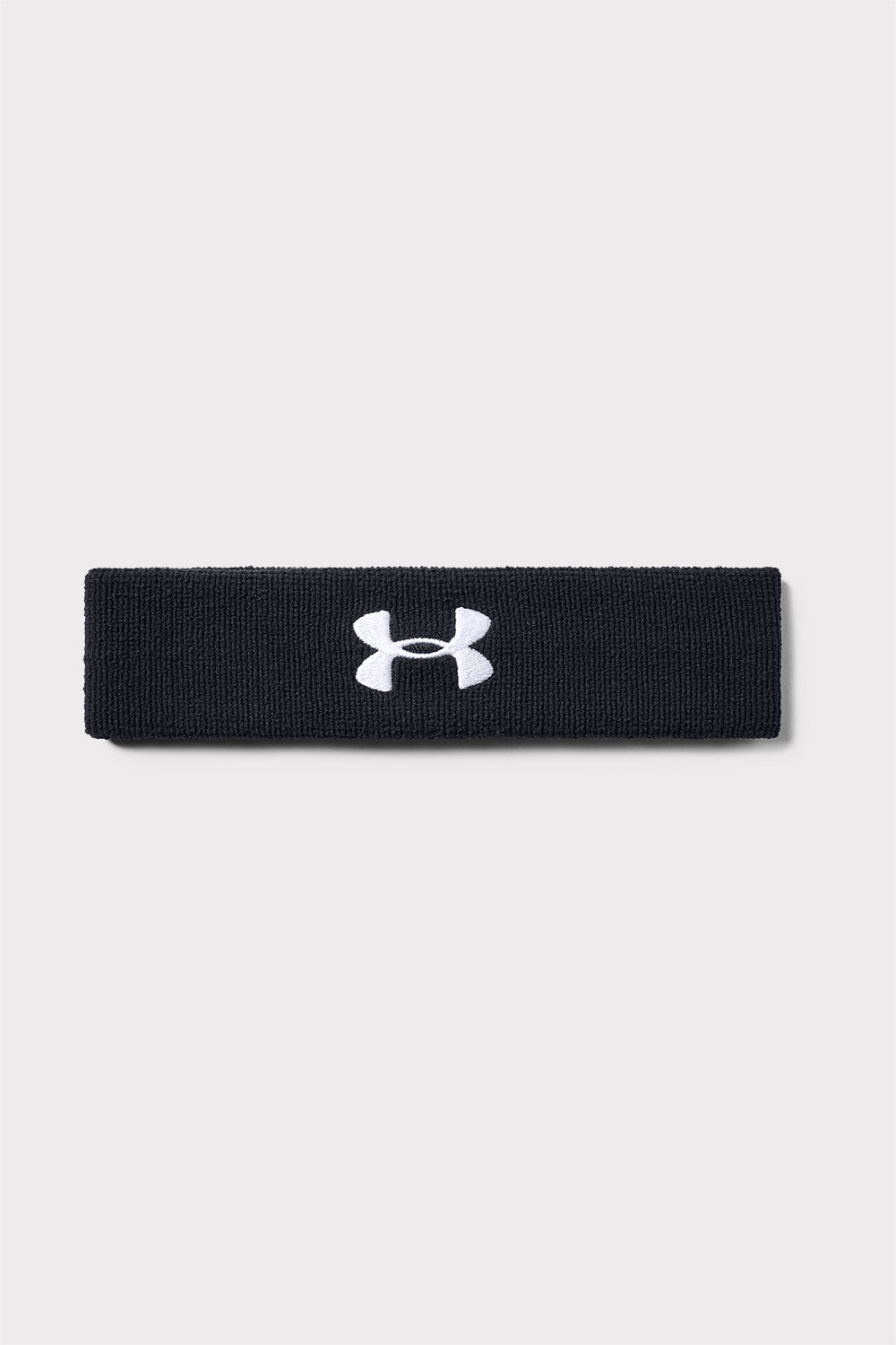 UA Performance Headband - Black/White - workoutbrands.com