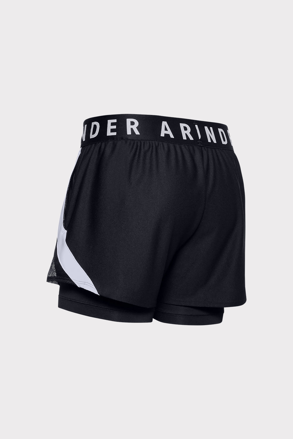 UA Play Up 2-in-1 Shorts - Black - workoutbrands.com