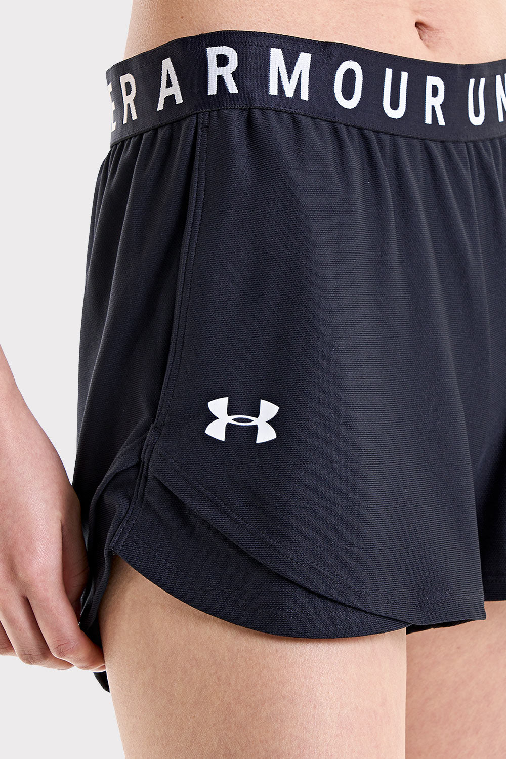UA Play Up Shorts 3.0 - Black - workoutbrands.com