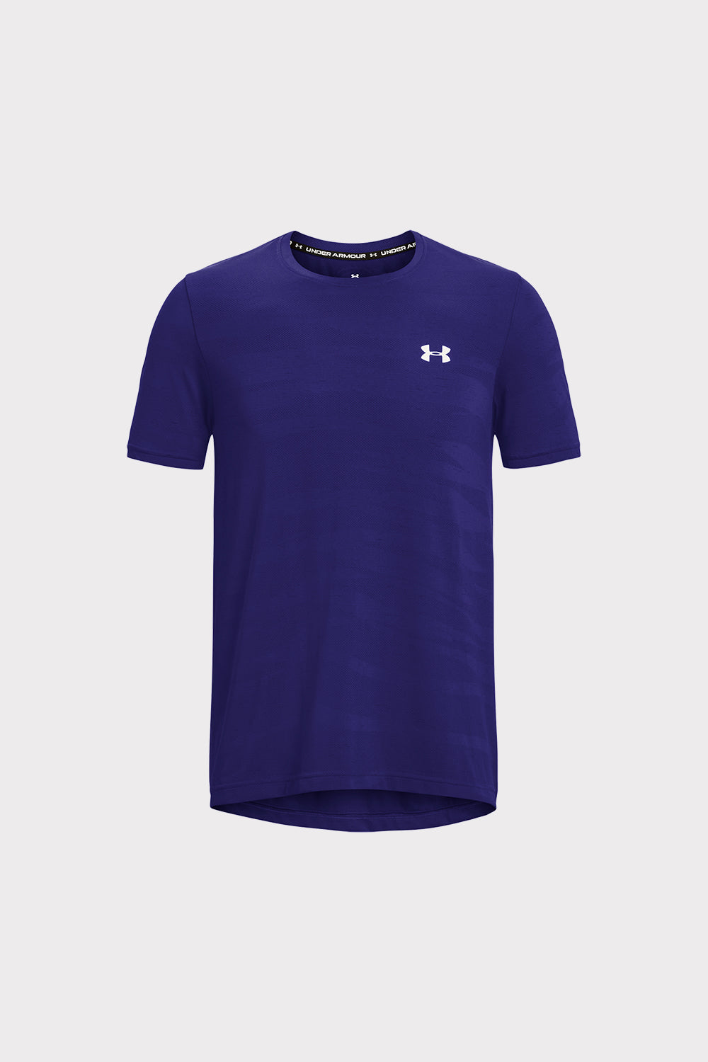 UA Seamless Wave SS - Sonar Blue - workoutbrands.com