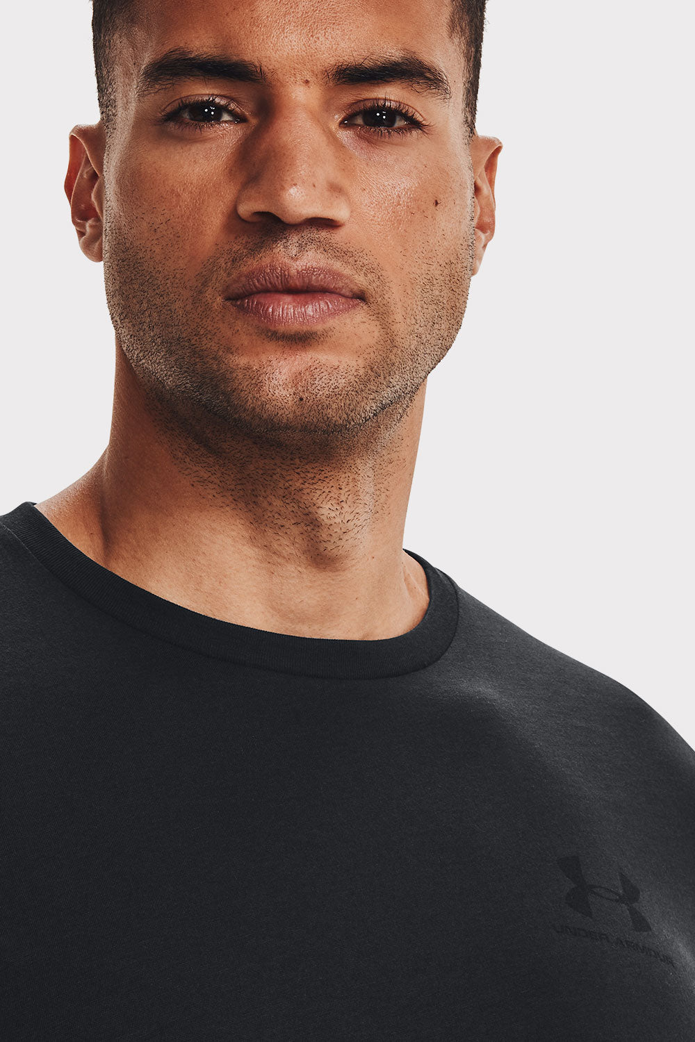 UA Sportstyle LC SS - Black - workoutbrands.com