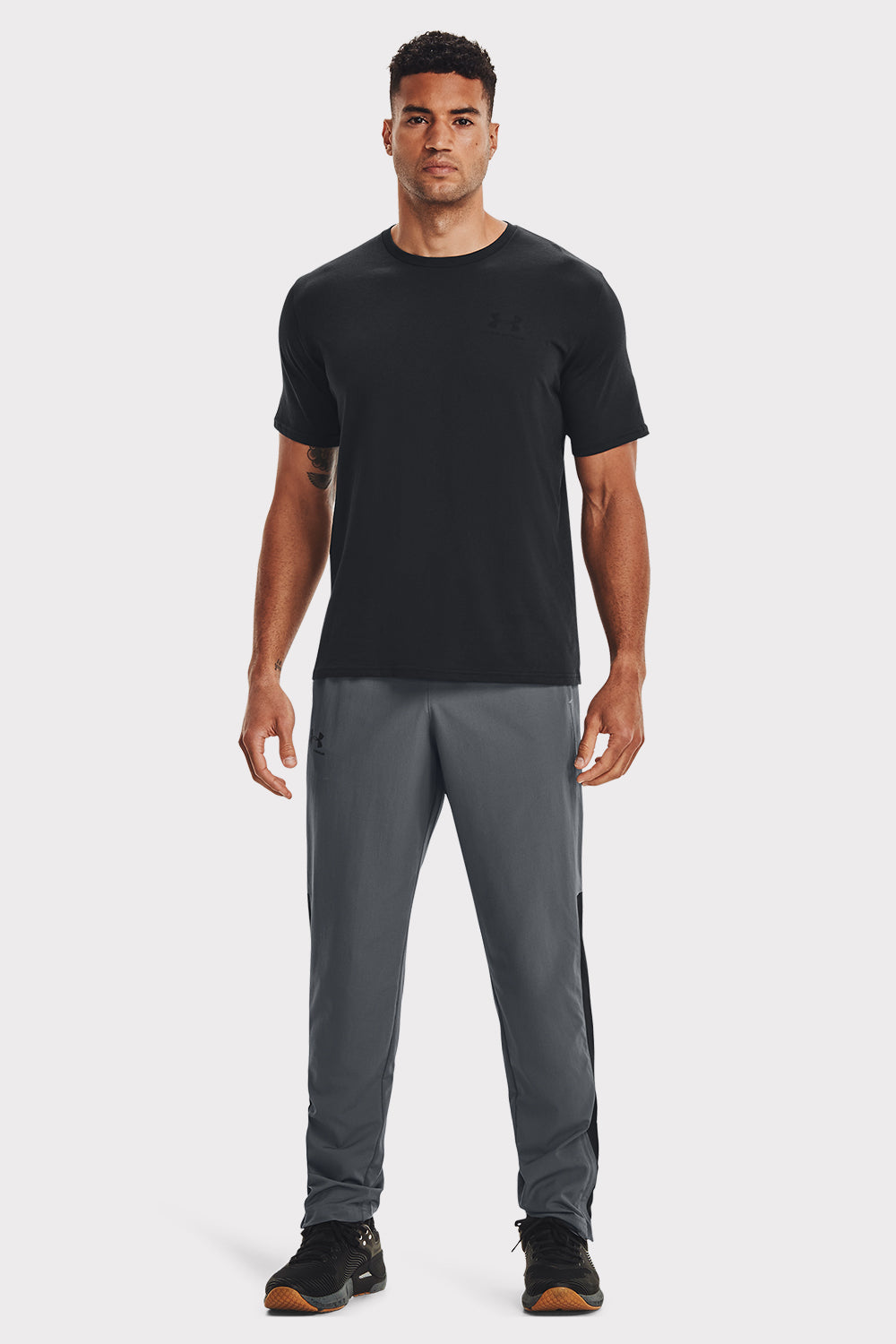 UA Sportstyle LC SS - Black - workoutbrands.com