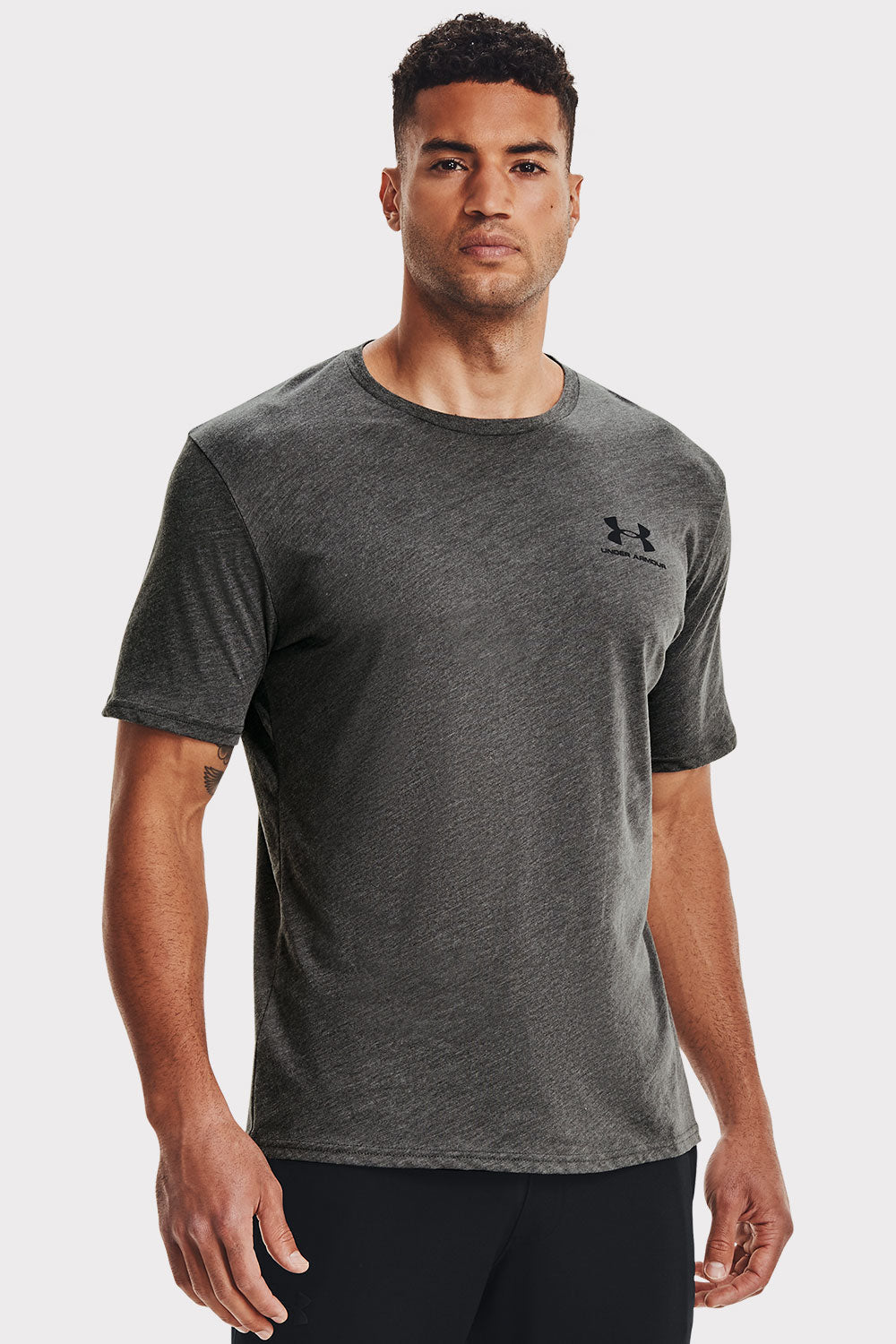 UA Sportstyle LC SS - Charocal Medium Heat - workoutbrands.com