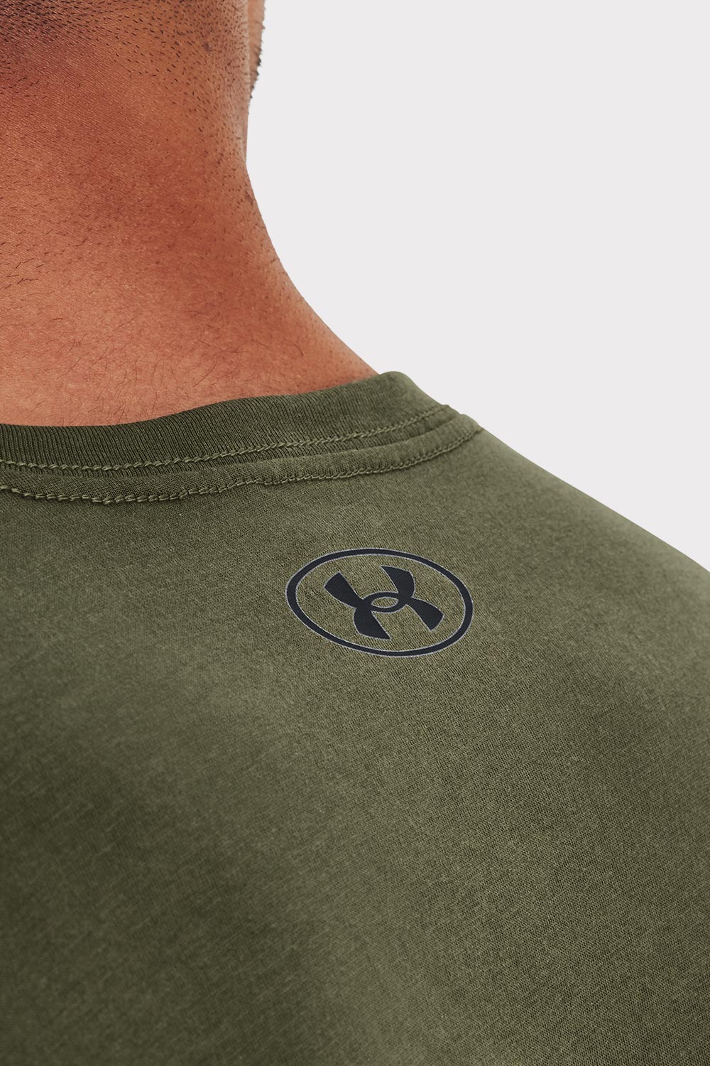 UA Sportstyle LC SS - Marine Od Green - workoutbrands.com