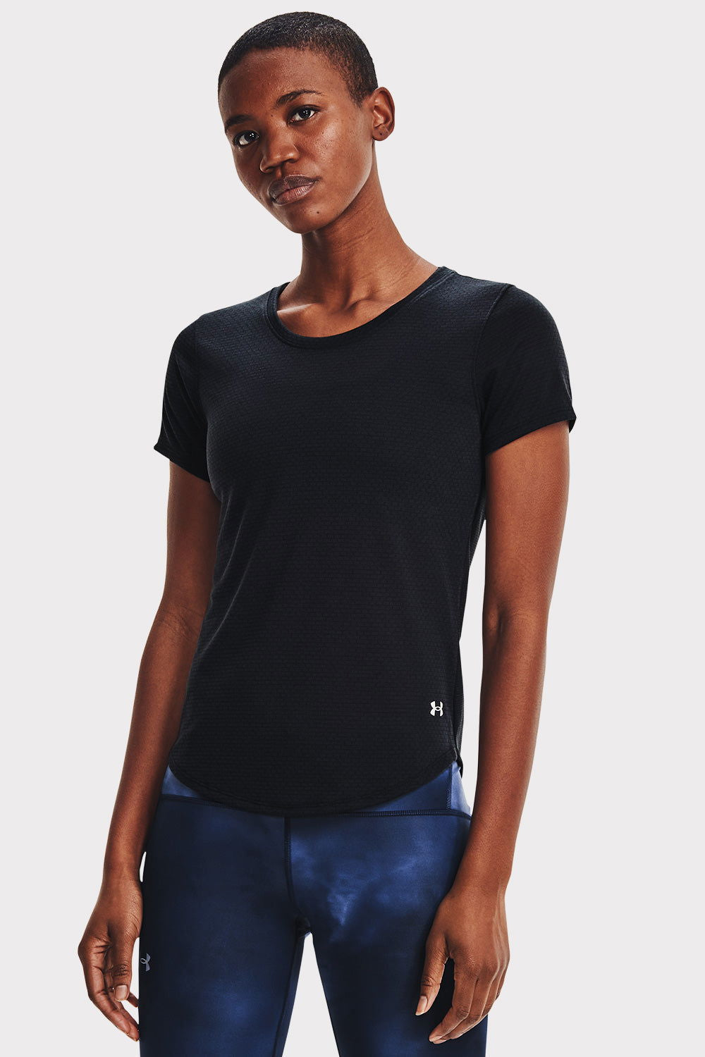 UA Streaker SS - Black - workoutbrands.com