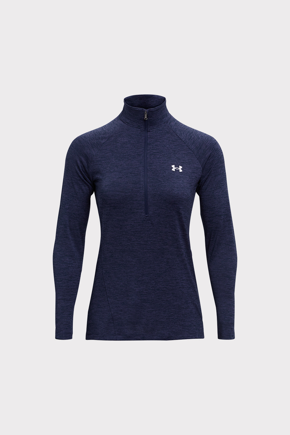 UA Tech 1/2 Zip Twist - Midnight Navy - workoutbrands.com
