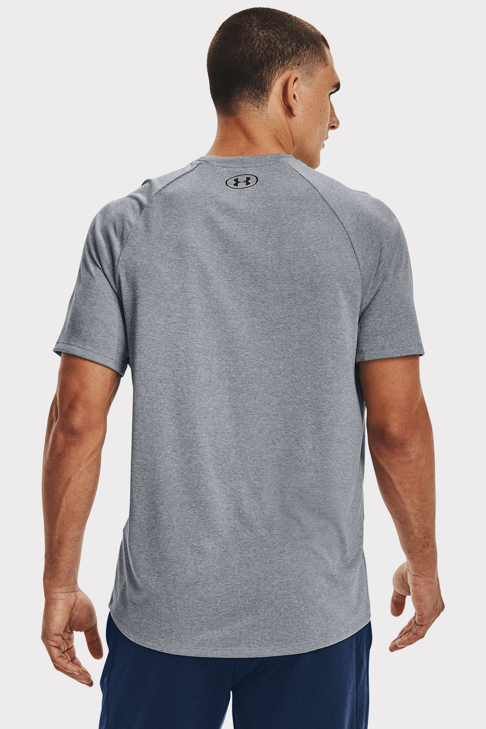 UA Tech 2.0 SS Tee - Steel - workoutbrands.com