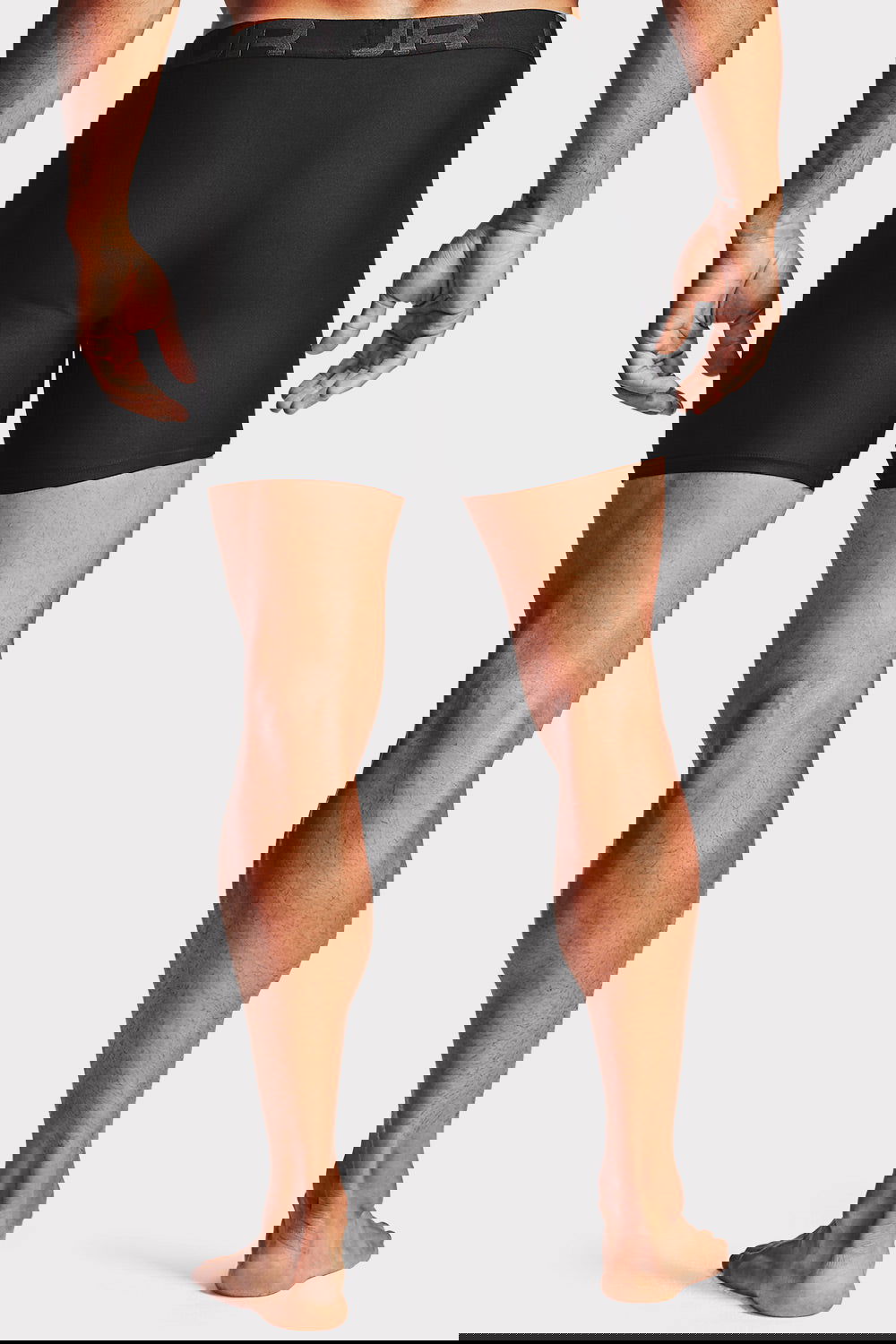 UA Tech 6in Boxerjock - 2 Pack - Black - workoutbrands.com