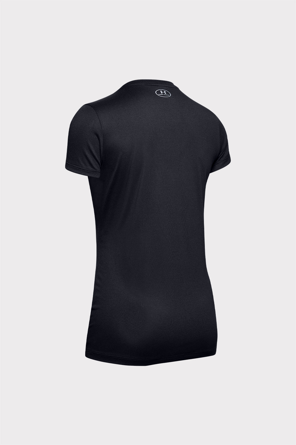 UA Tech SSV Solid V-Neck - Black - workoutbrands.com