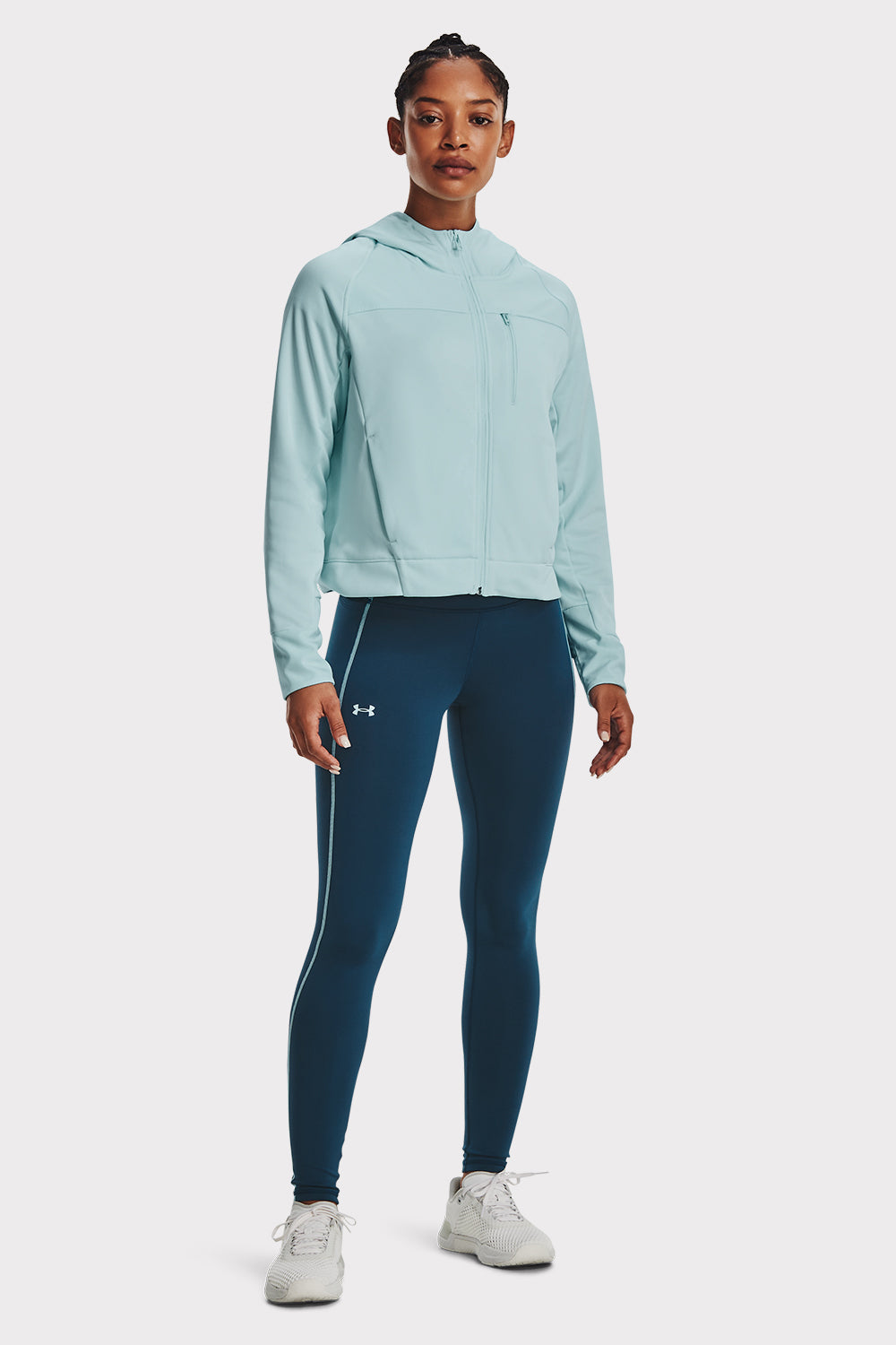 UA Train CW Legging - Petrol Blue - workoutbrands.com