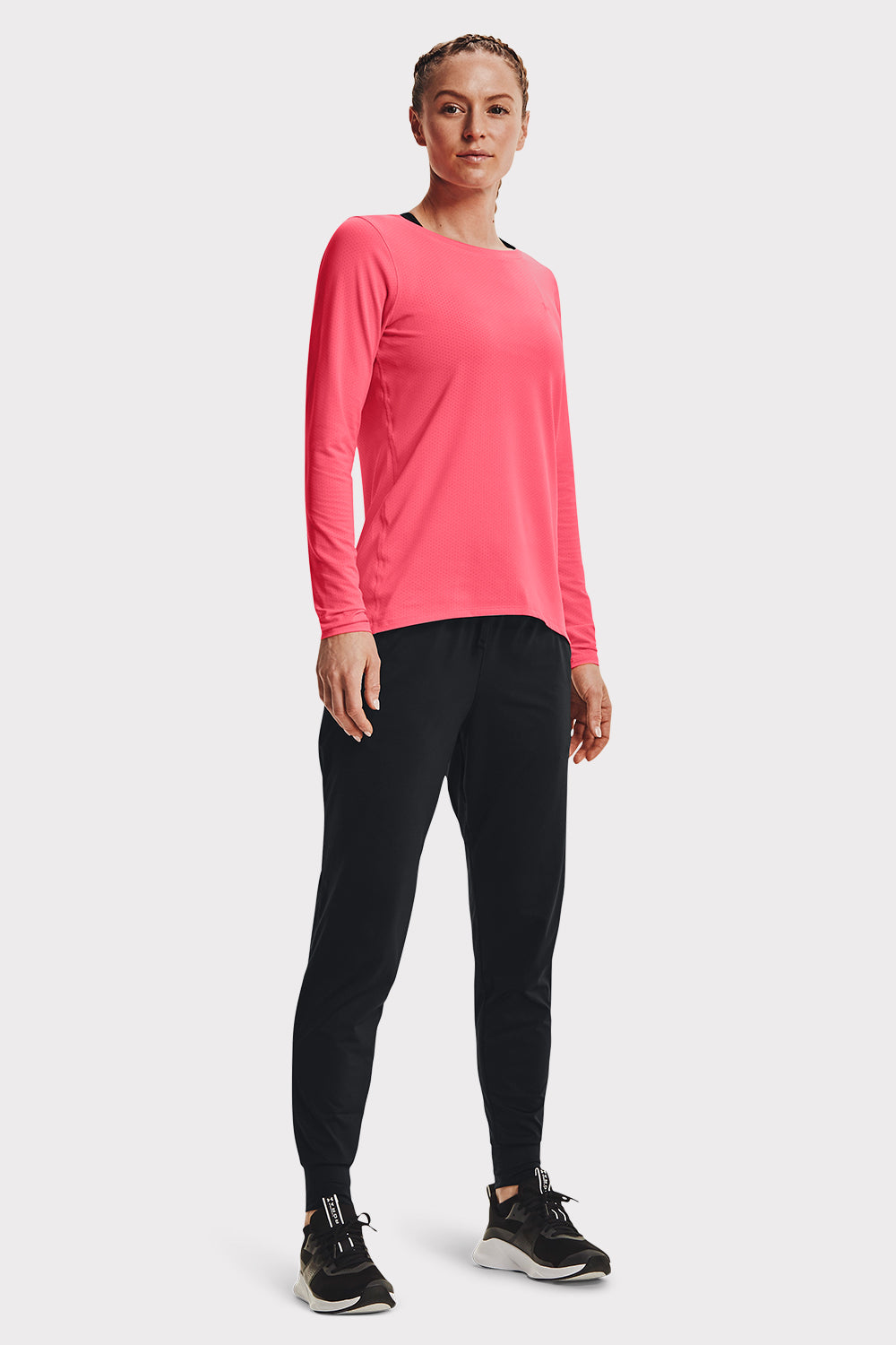 UA Women's HeatGear Pants - Black - workoutbrands.com - - - UA Women's HeatGear Pants - Black