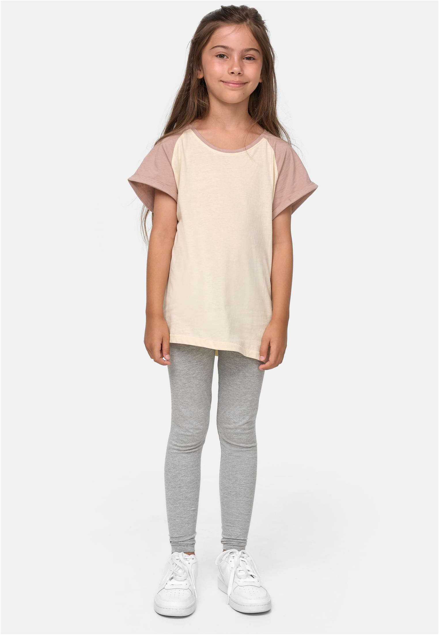 UC Girls Contrast Raglan Tee