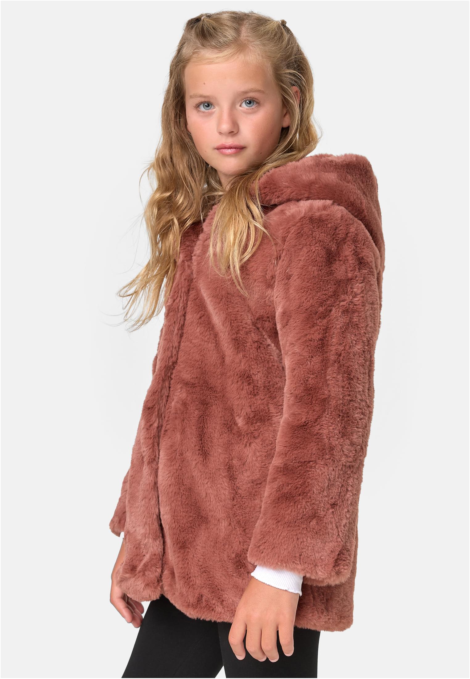 Cappotto con cappuccio Teddy UC Girls