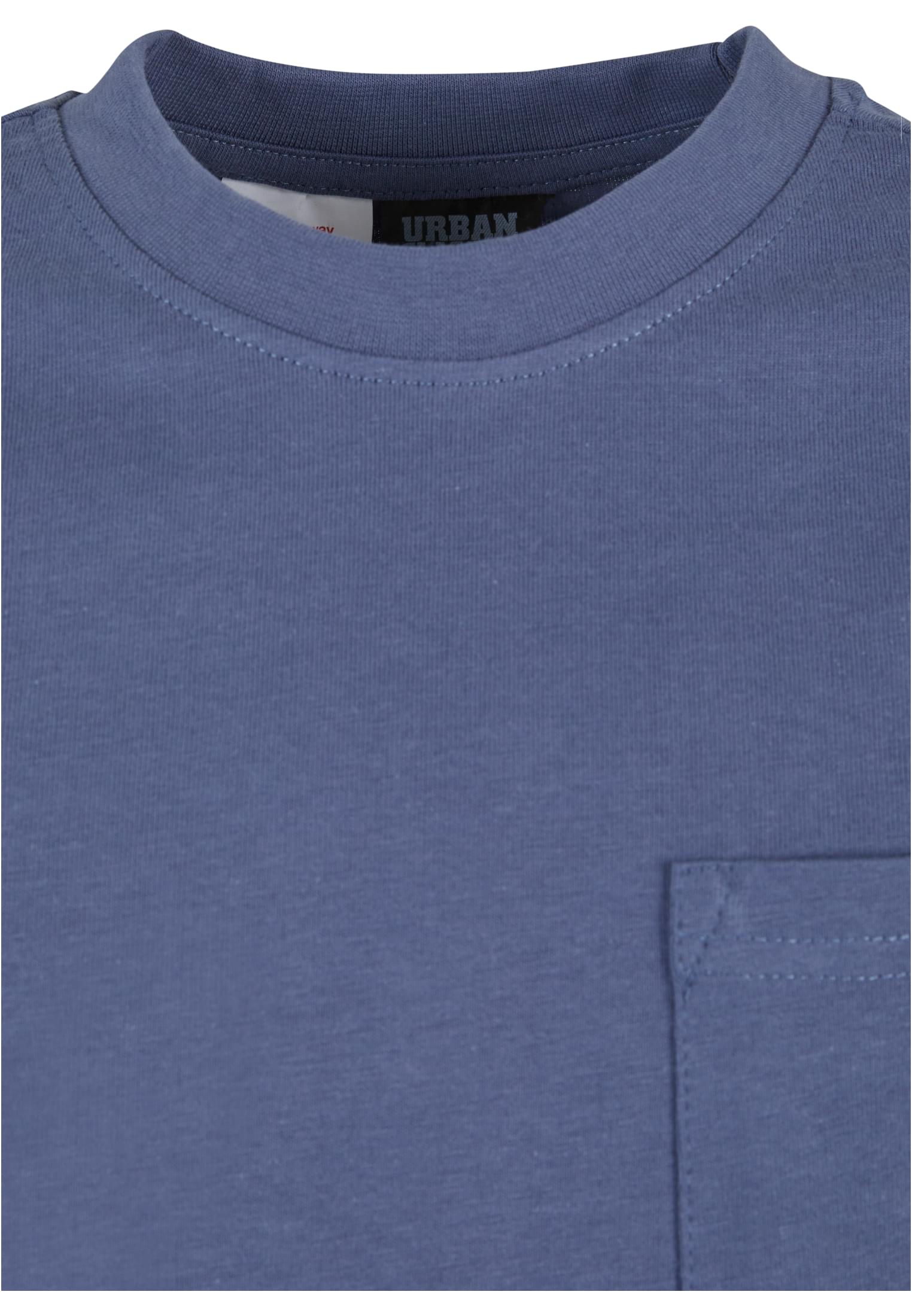 Maglia a maniche lunghe oversize pesante con tasca UC per ragazzi