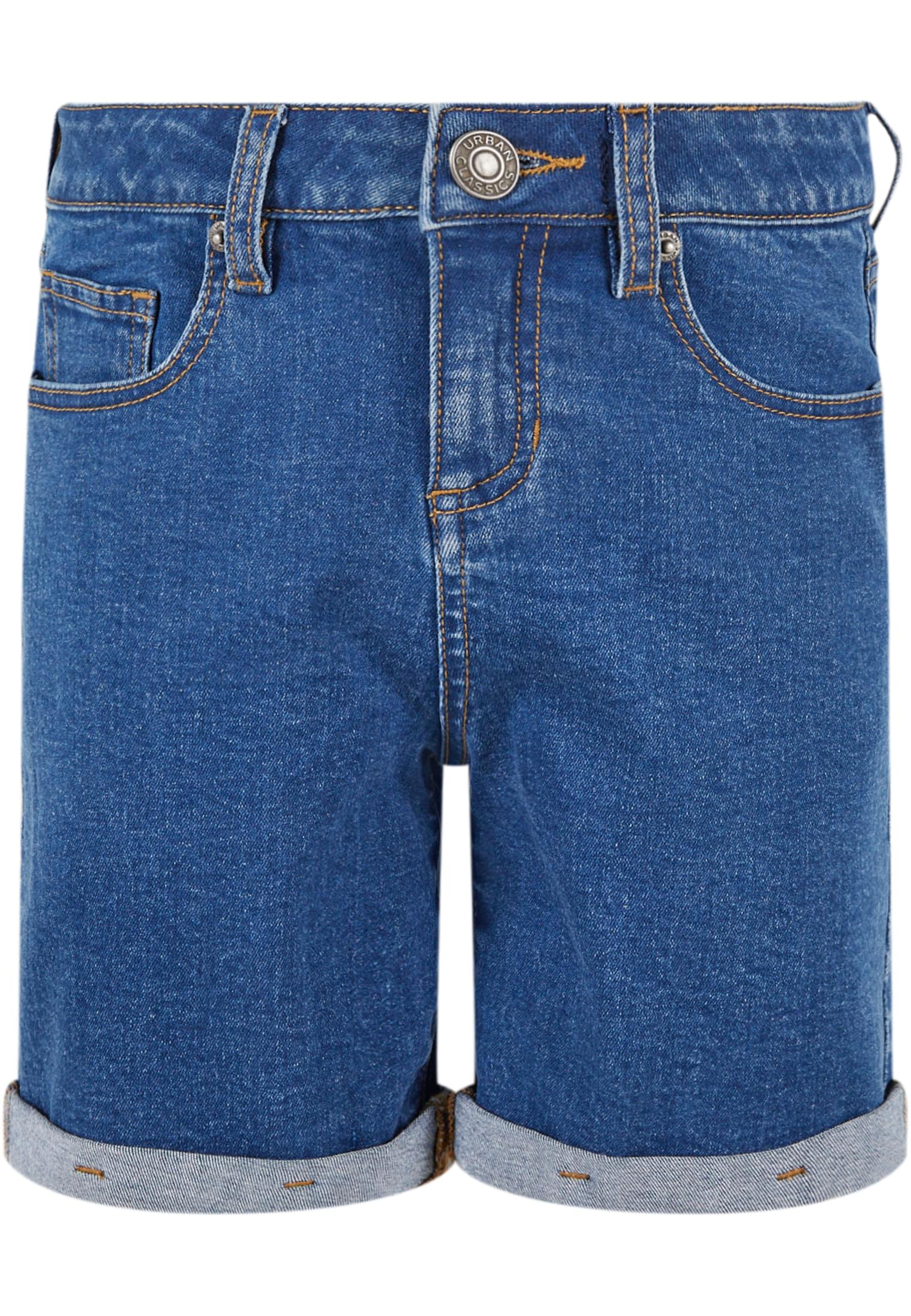 Pantaloncini 5 tasche in denim elasticizzato biologico UC Girls