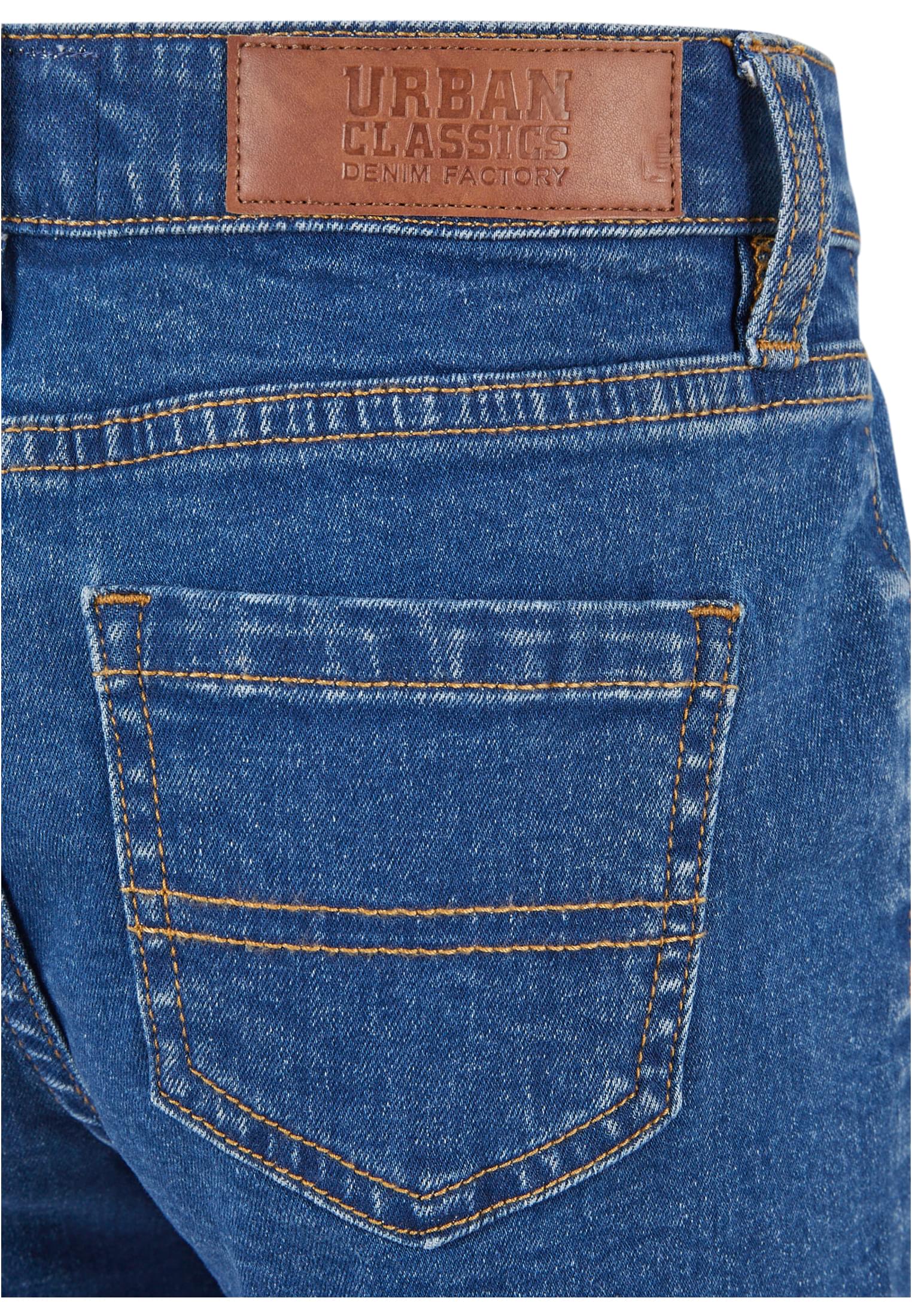 Pantaloncini 5 tasche in denim elasticizzato biologico UC Girls
