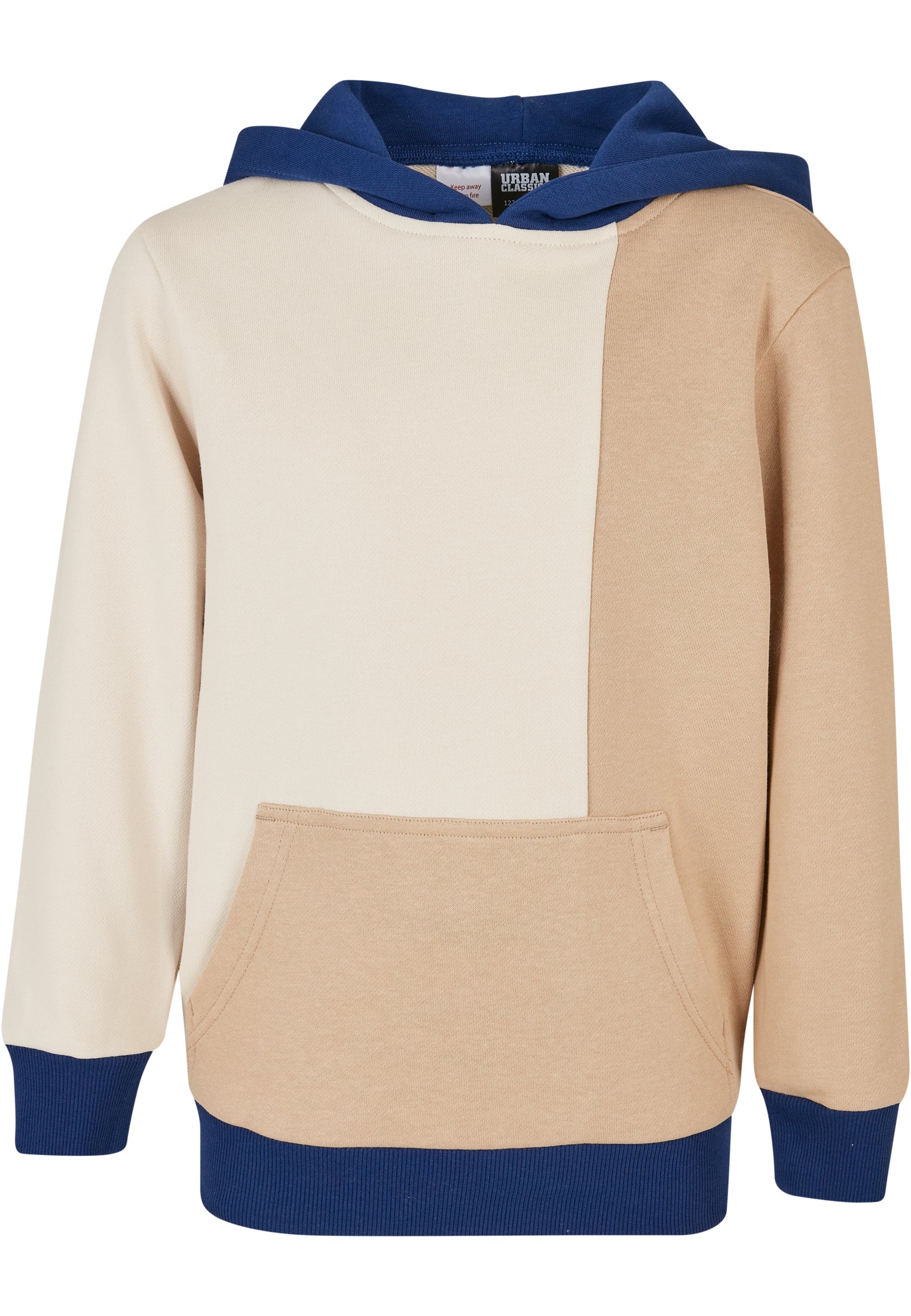 Felpa con cappuccio oversize color block UC Boys