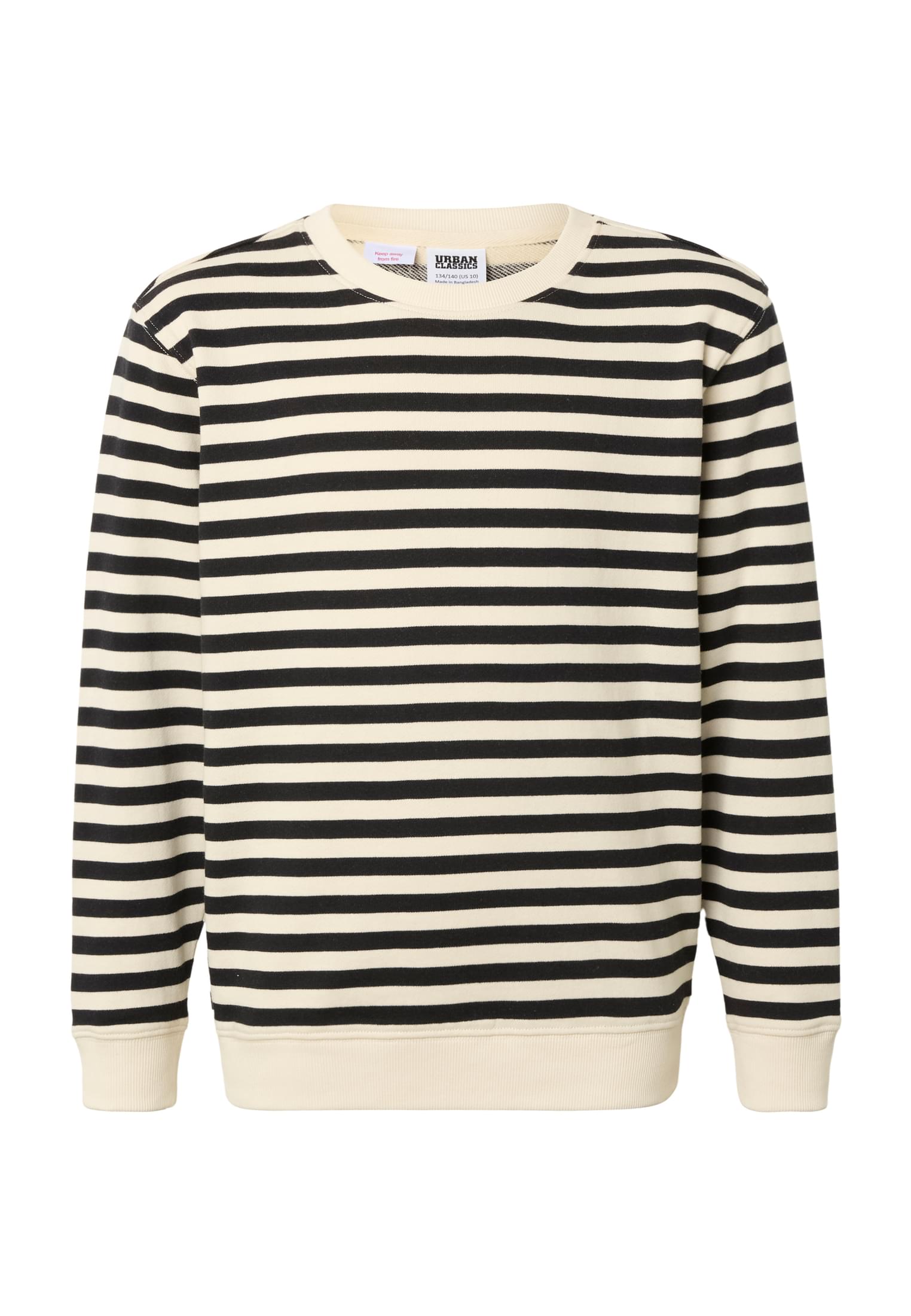 UC Boys Striped Crewneck