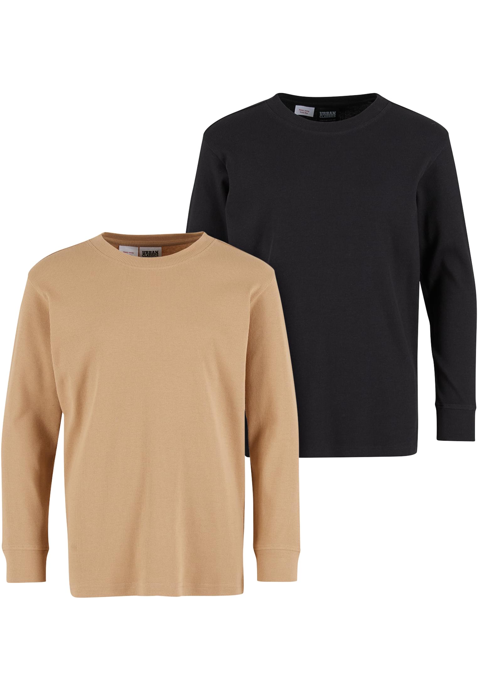 UC Boys Organic Boxy Rib Longsleeve 2-Pack