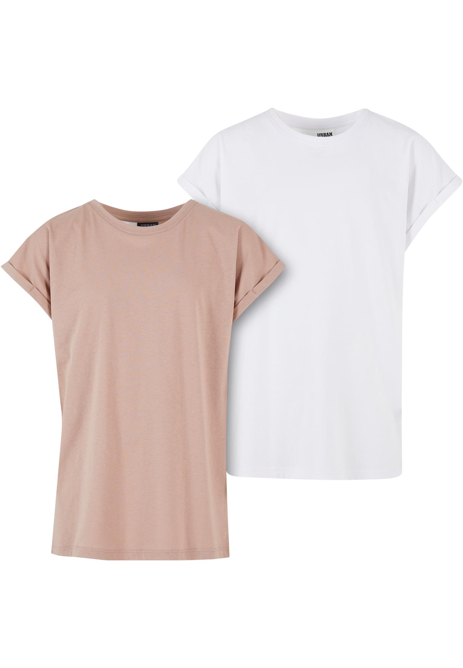 UC Girls Extended Shoulder Tee 2-Pack