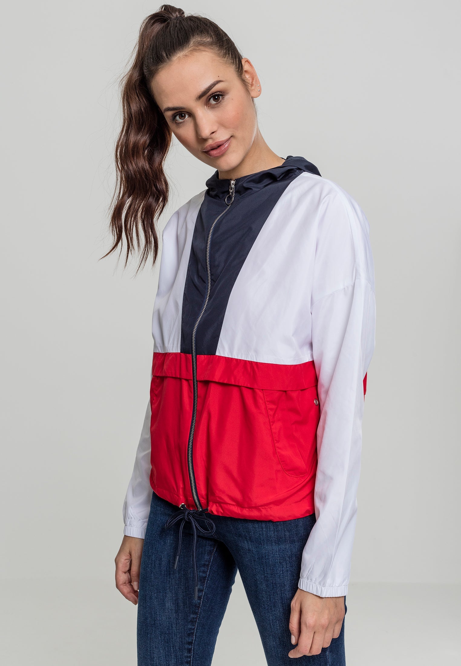 UC 3-Tone Oversize Windbreaker - workoutbrands.com