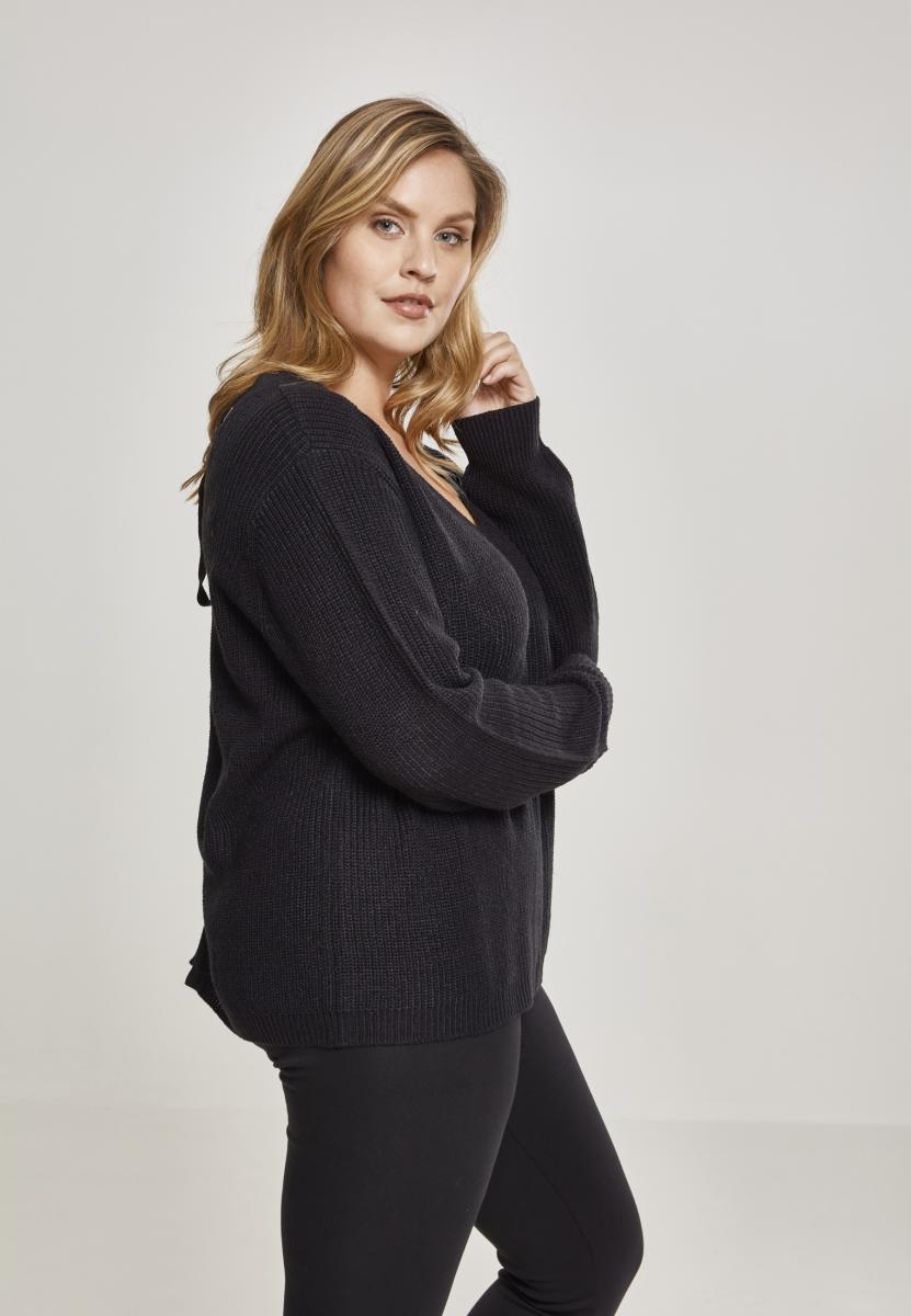 UC Back Lace Up Sweater - workoutbrands.com