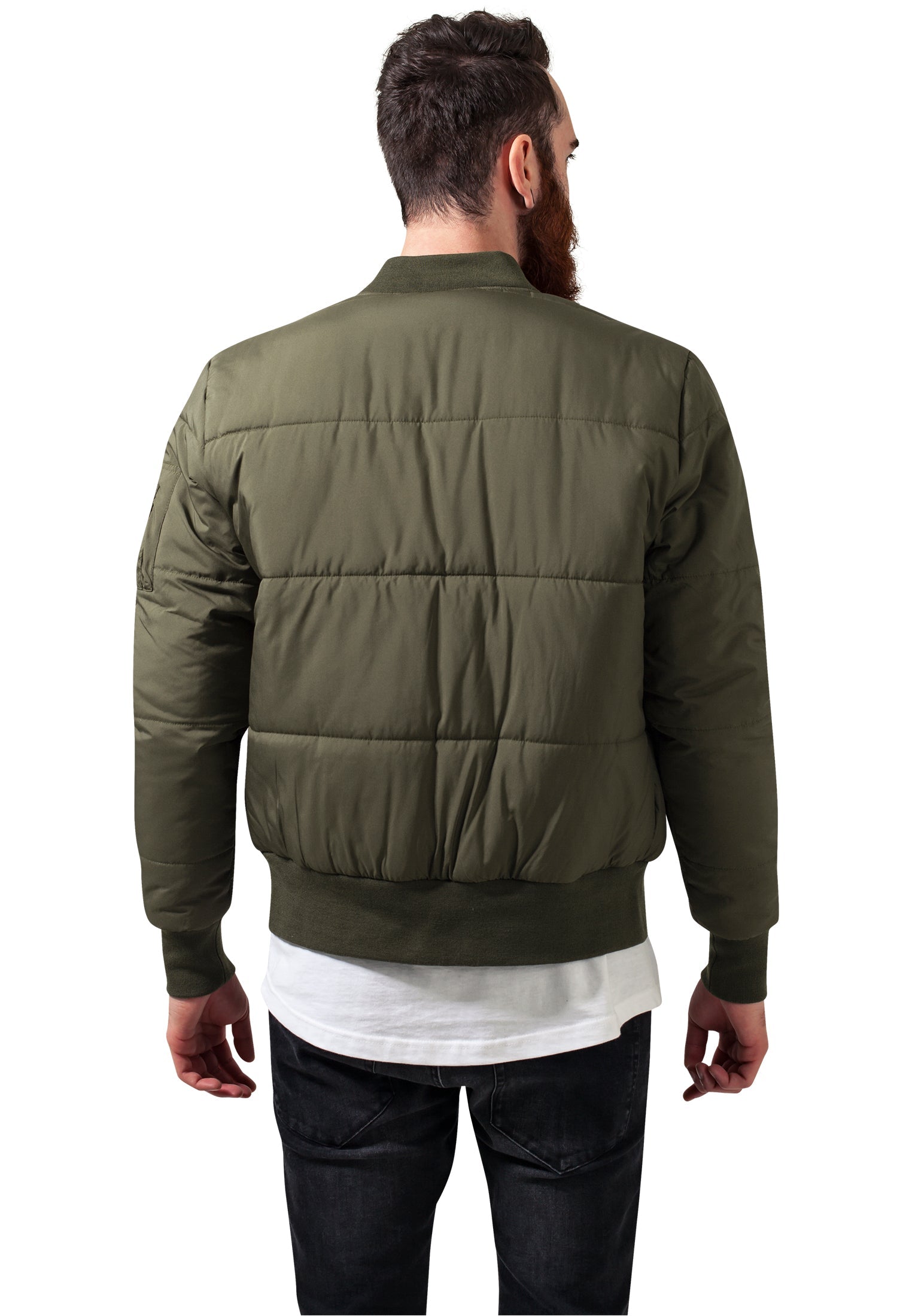 UC Basic Quilt Bomber Jacket - workoutbrands.com