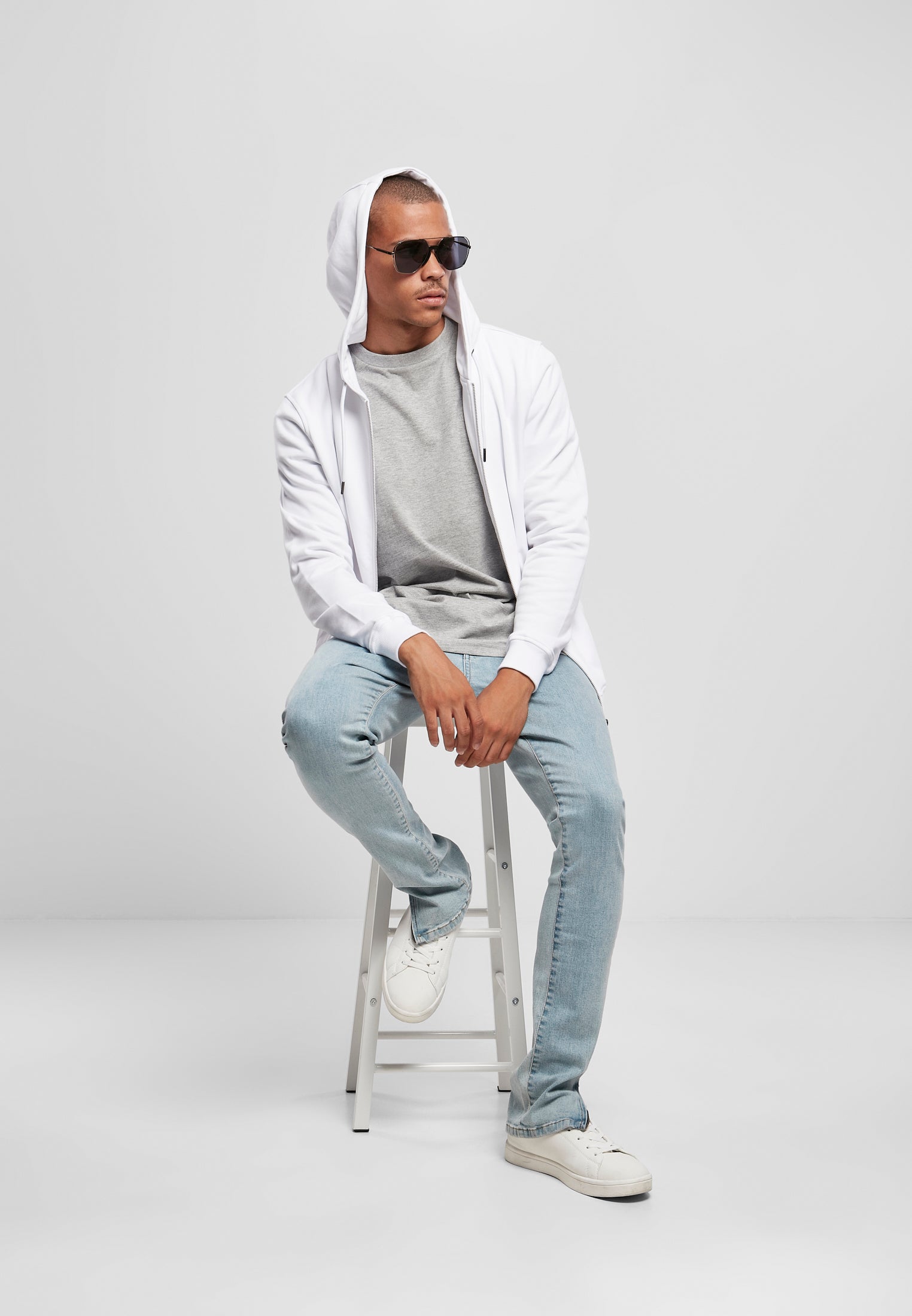 UC Basic Terry Zip Hoody - workoutbrands.com