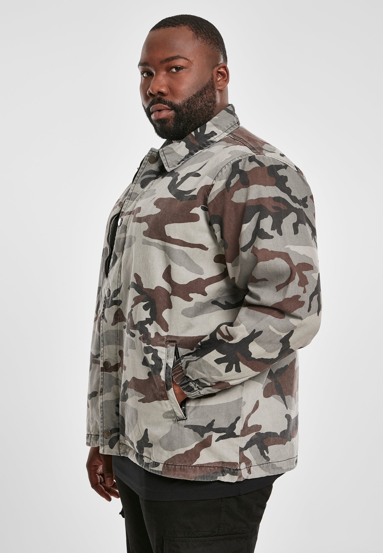 UC Camo Cotton Coach Jacket - workoutbrands.com