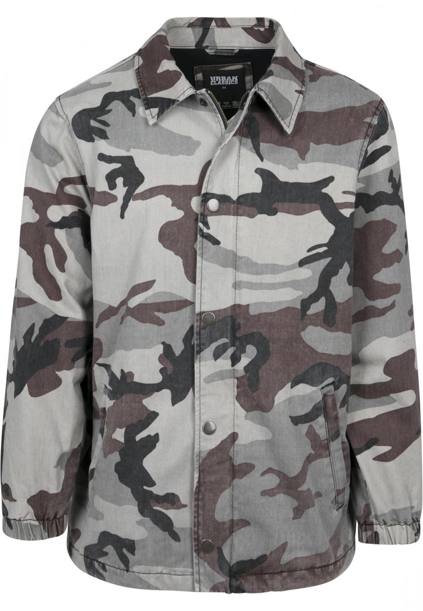 UC Camo Cotton Coach Jacket - workoutbrands.com