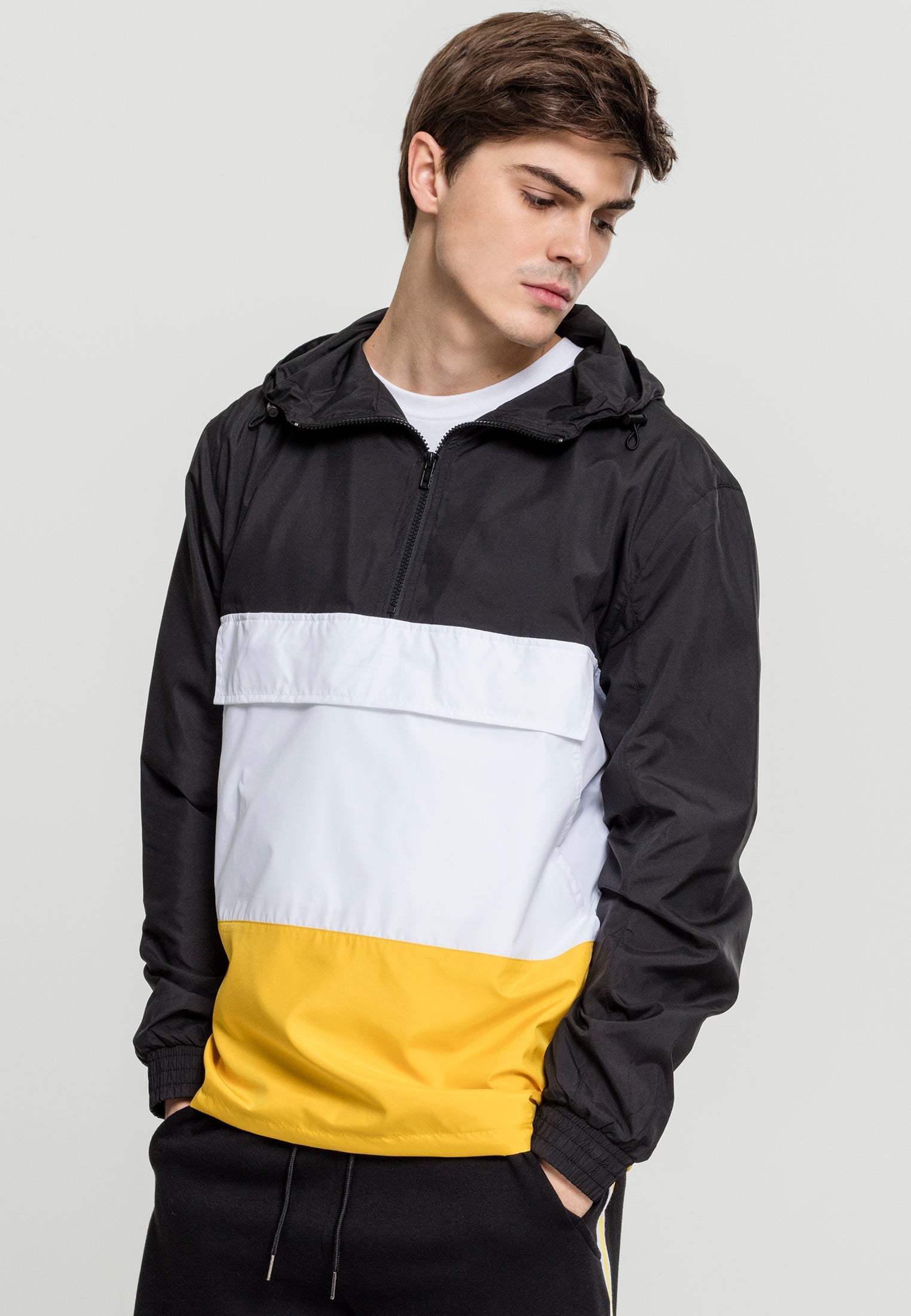 UC Color Block Pull Over Jacket - workoutbrands.com