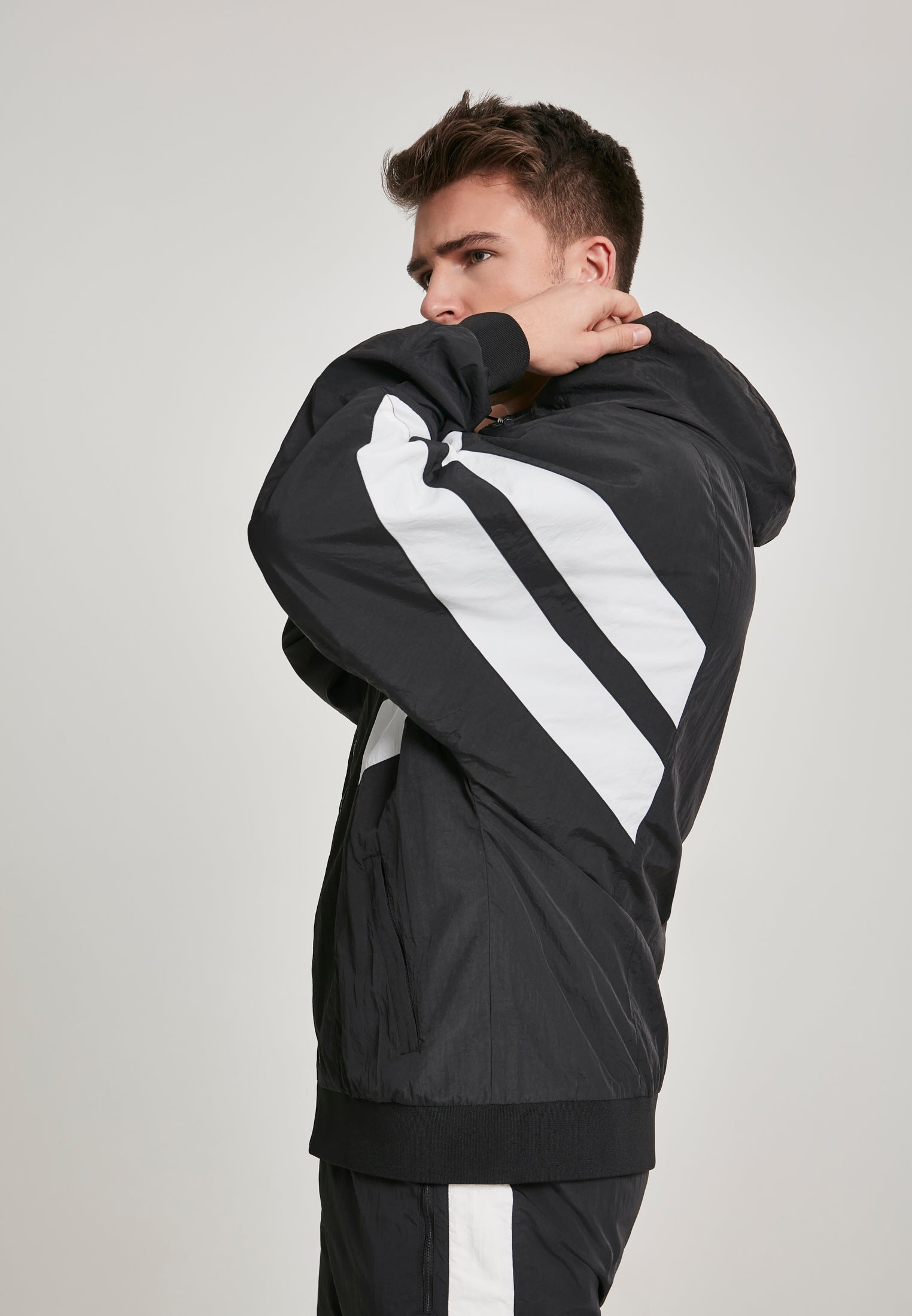 UC Crinkle Panel Track Jacket - workoutbrands.com