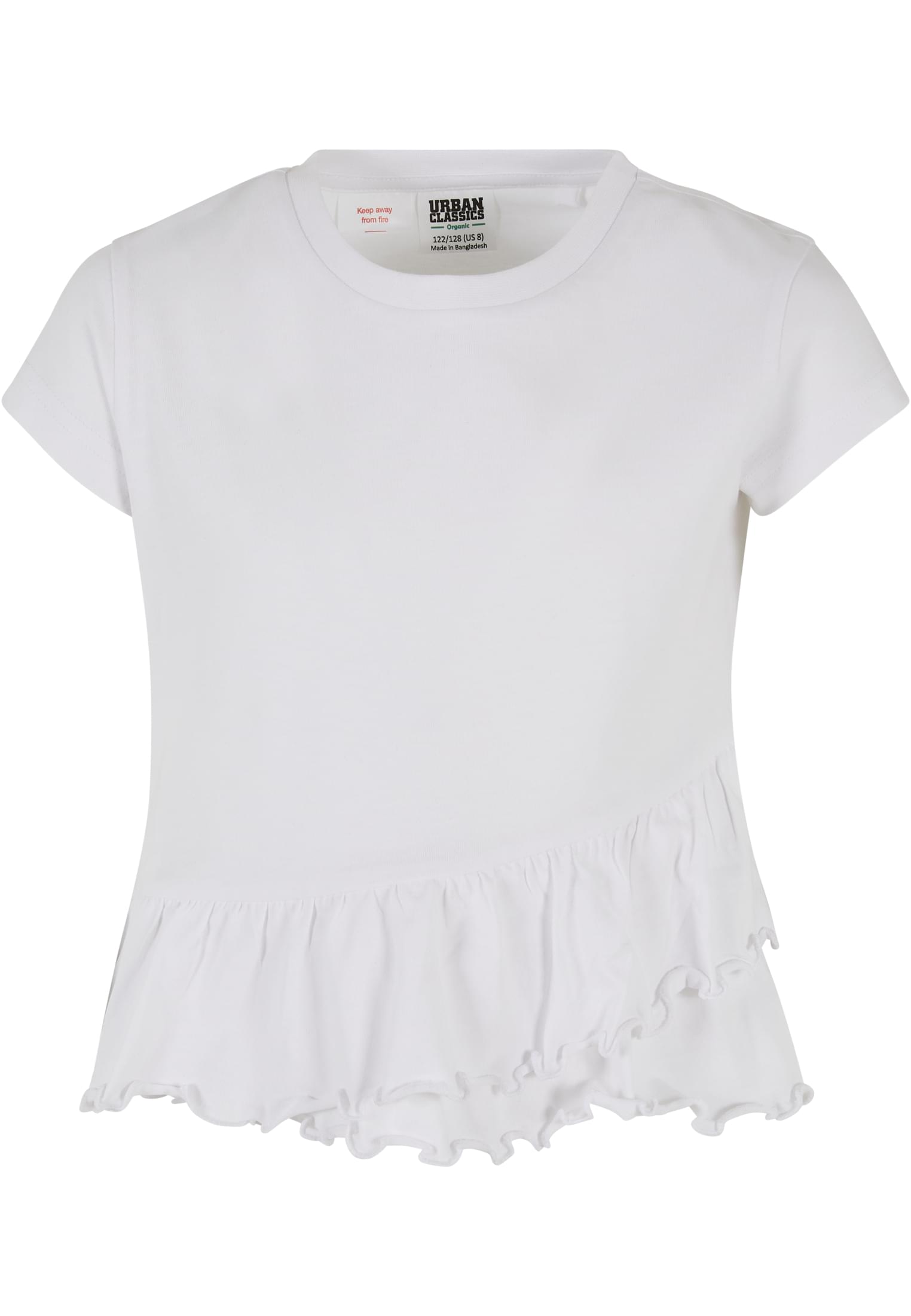 UC Girls Organic Volant Tee - workoutbrands.com