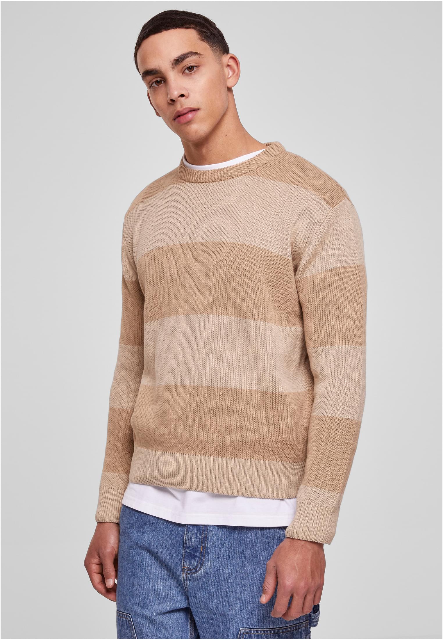 UC Heavy Oversized Striped Sweatshirt - workoutbrands.com