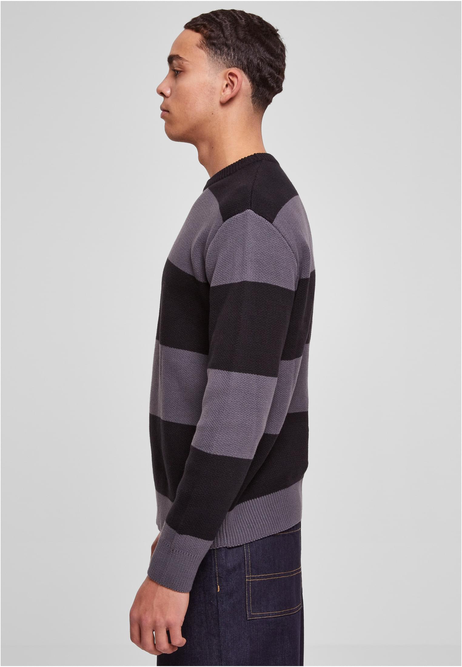 UC Heavy Oversized Striped Sweatshirt - workoutbrands.com