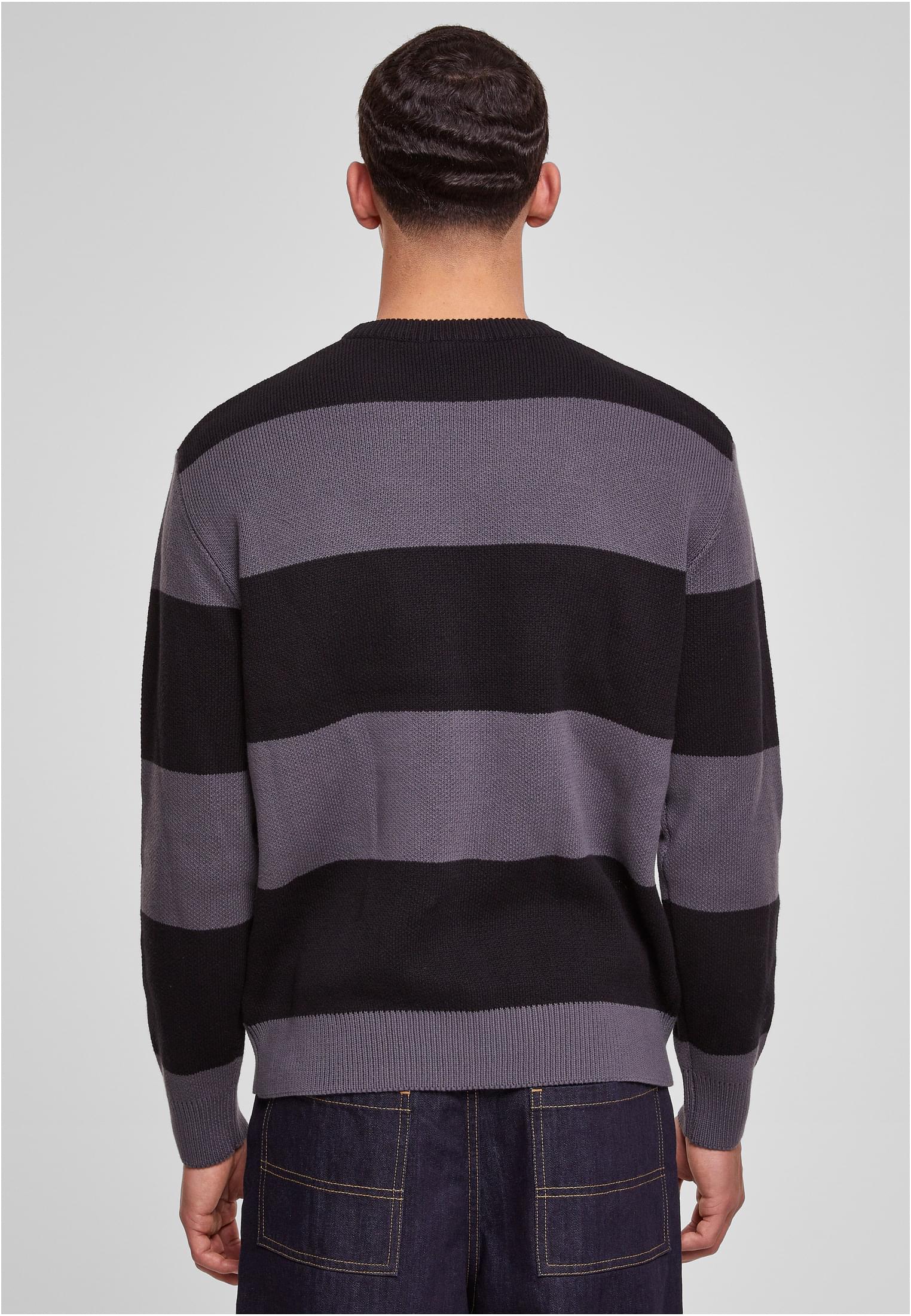 UC Heavy Oversized Striped Sweatshirt - workoutbrands.com
