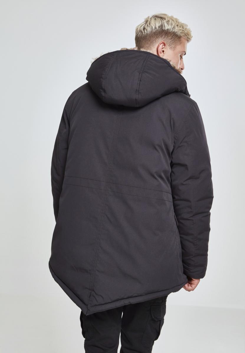 UC Hooded Faux Fur Parka - workoutbrands.com