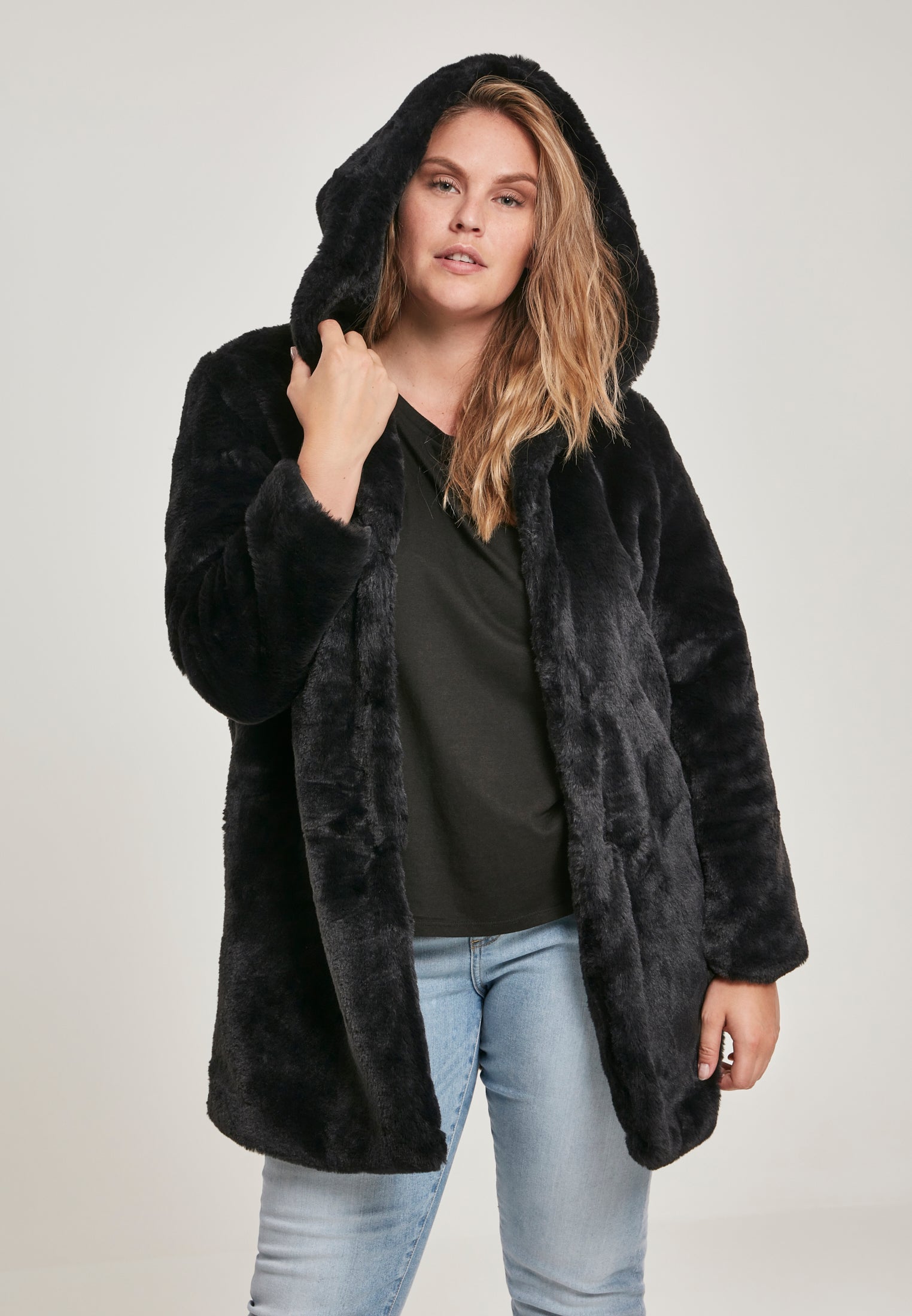 UC Hooded Teddy Coat - workoutbrands.com