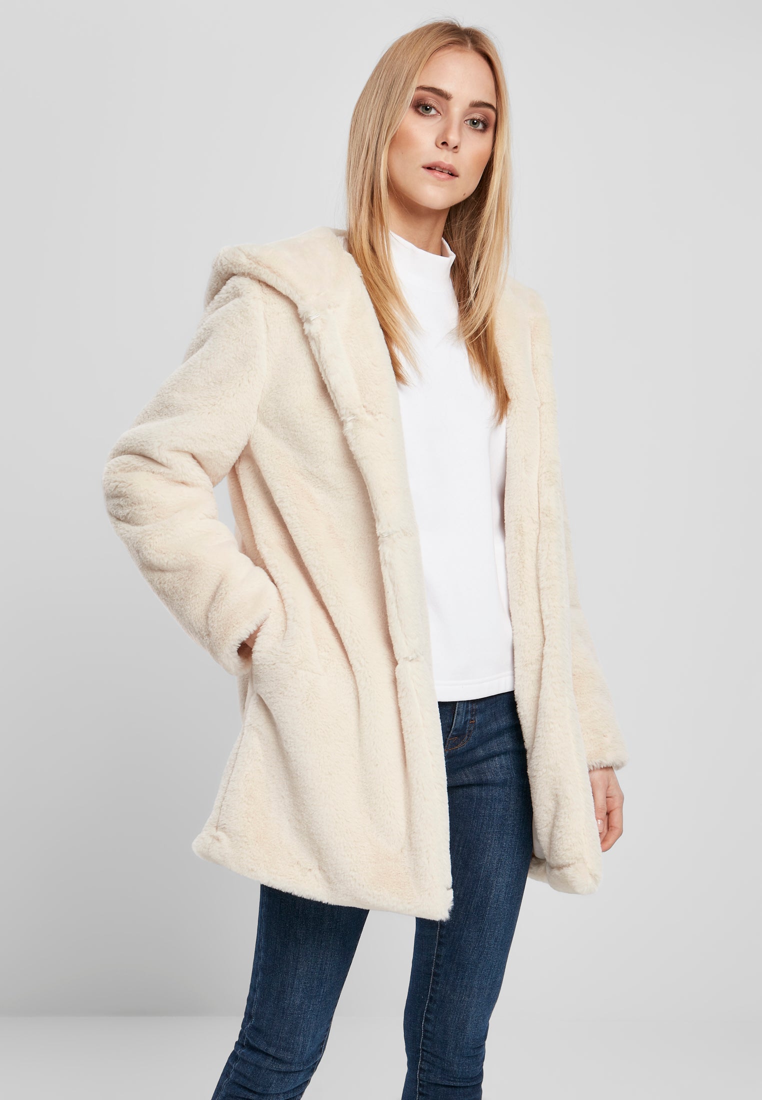 UC Hooded Teddy Coat - workoutbrands.com