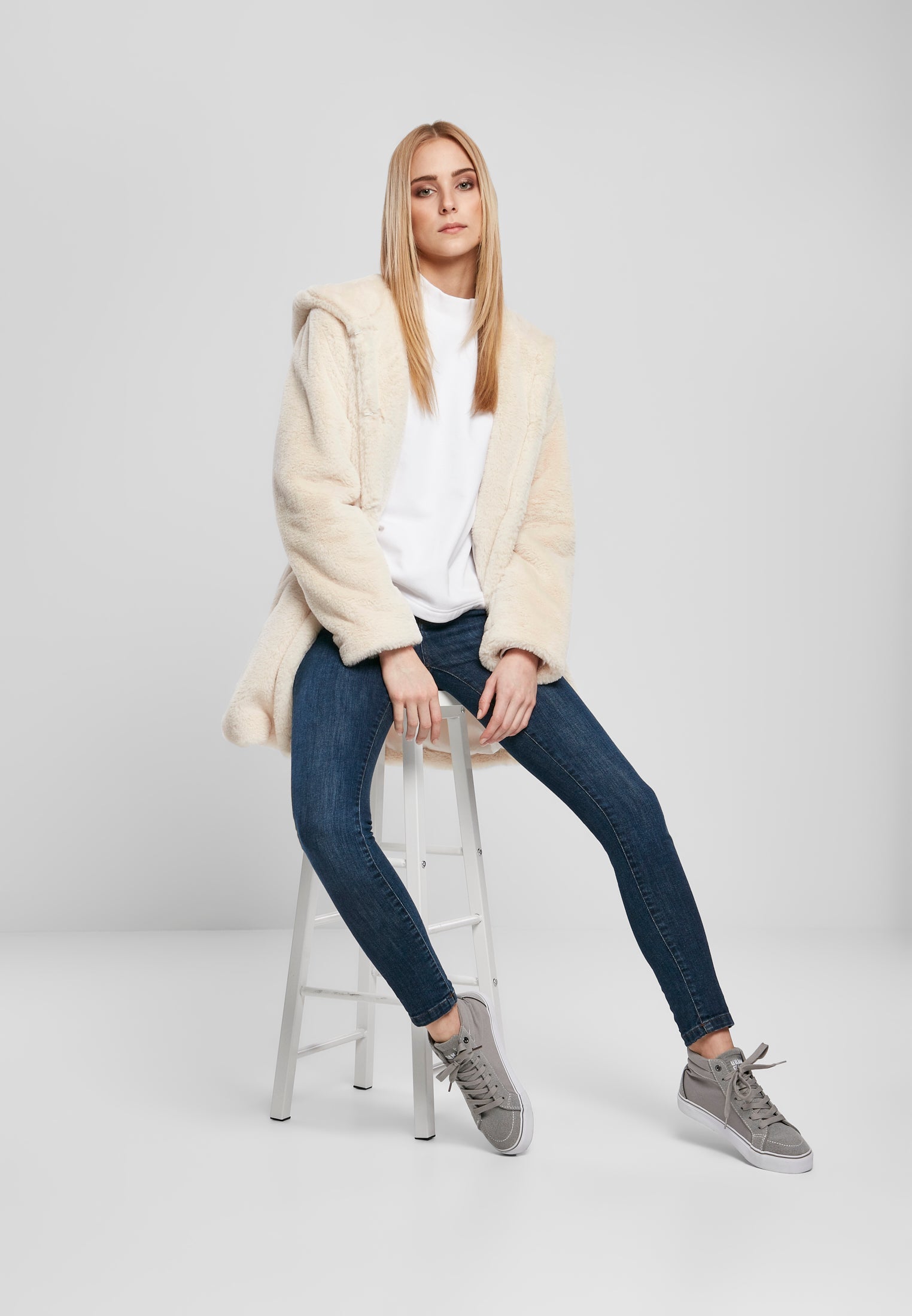 UC Hooded Teddy Coat - workoutbrands.com