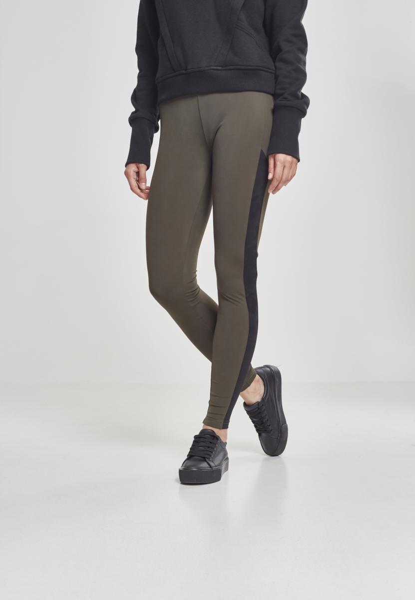 UC Jacquard Camo Striped Leggings - workoutbrands.com