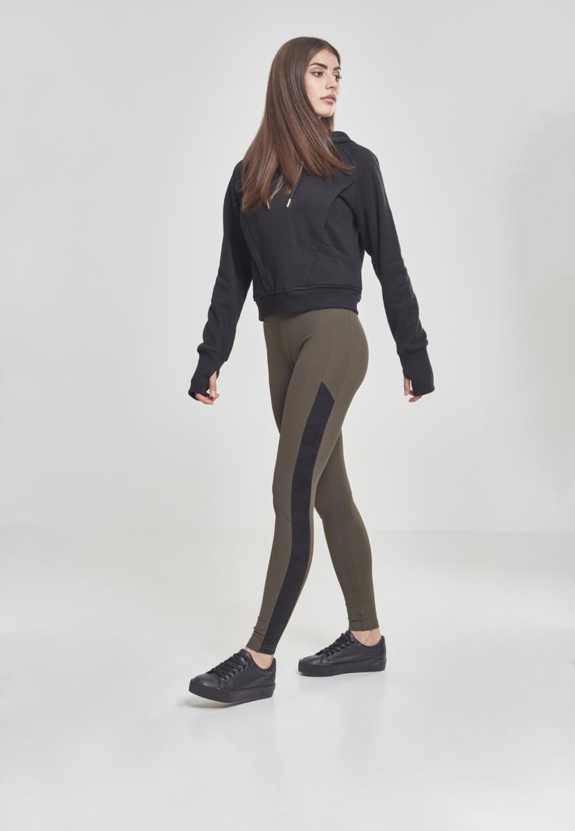UC Jacquard Camo Striped Leggings - workoutbrands.com