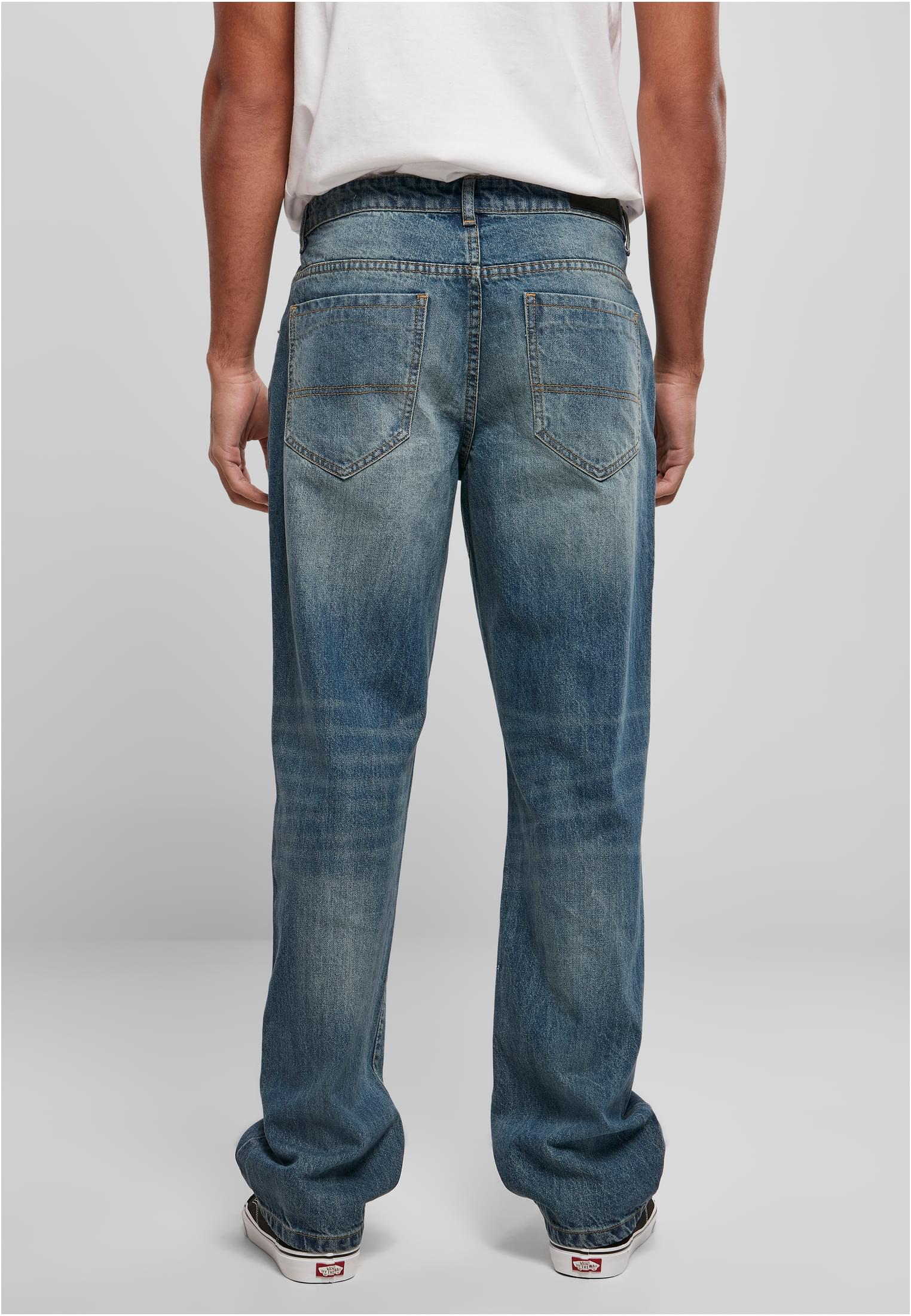 UC Loose Fit Jeans sand destroyed washed - workoutbrands.com