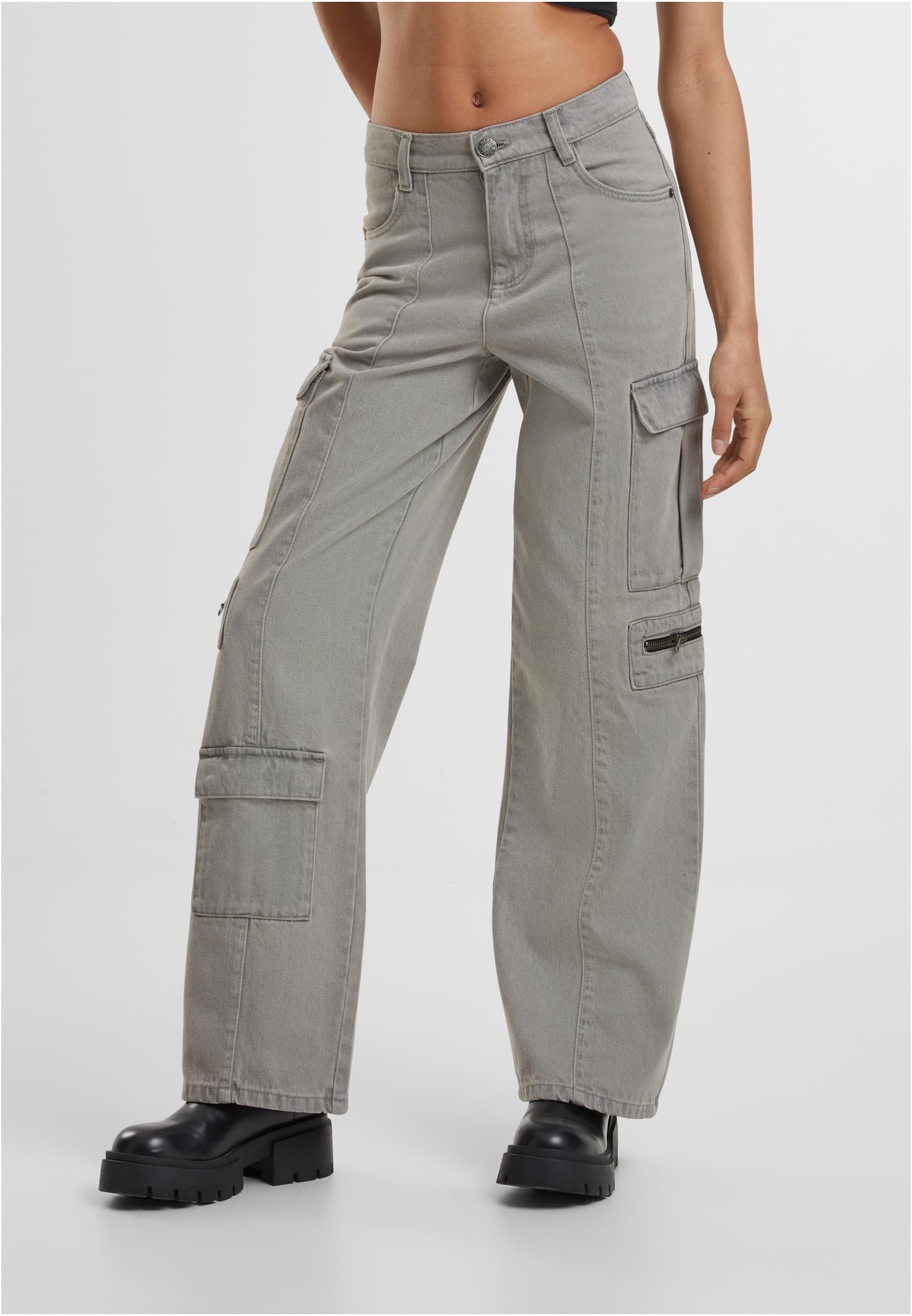UC Loose Utility Denim Pants - workoutbrands.com