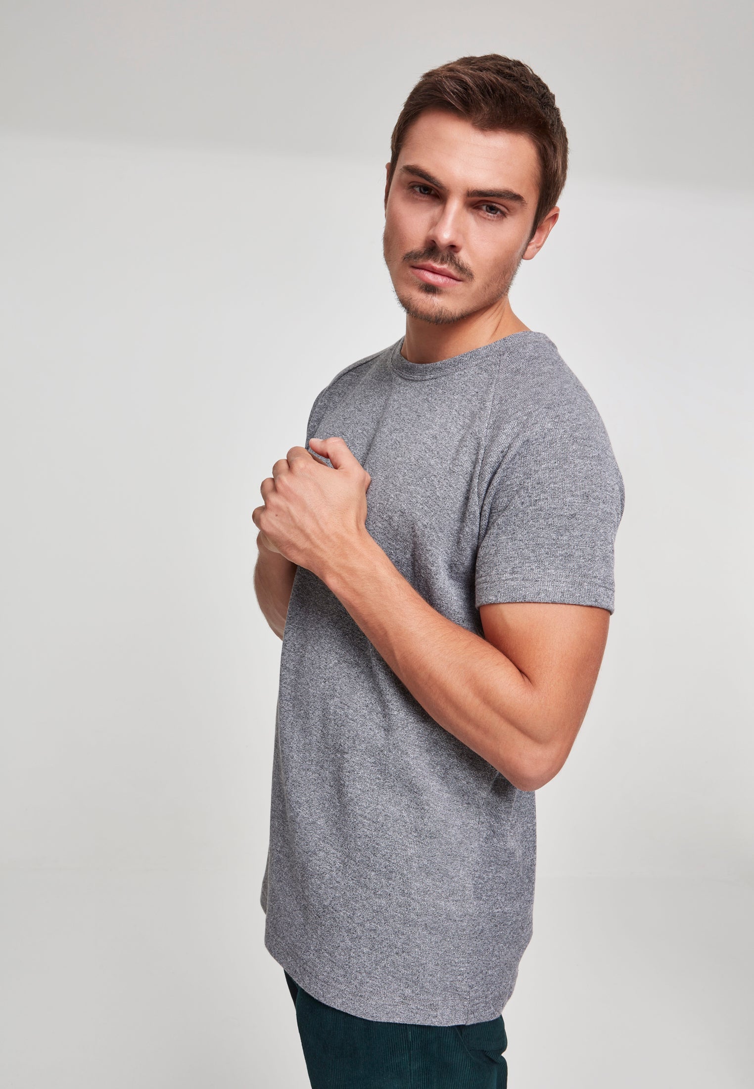 UC Melange Rib Tee - workoutbrands.com